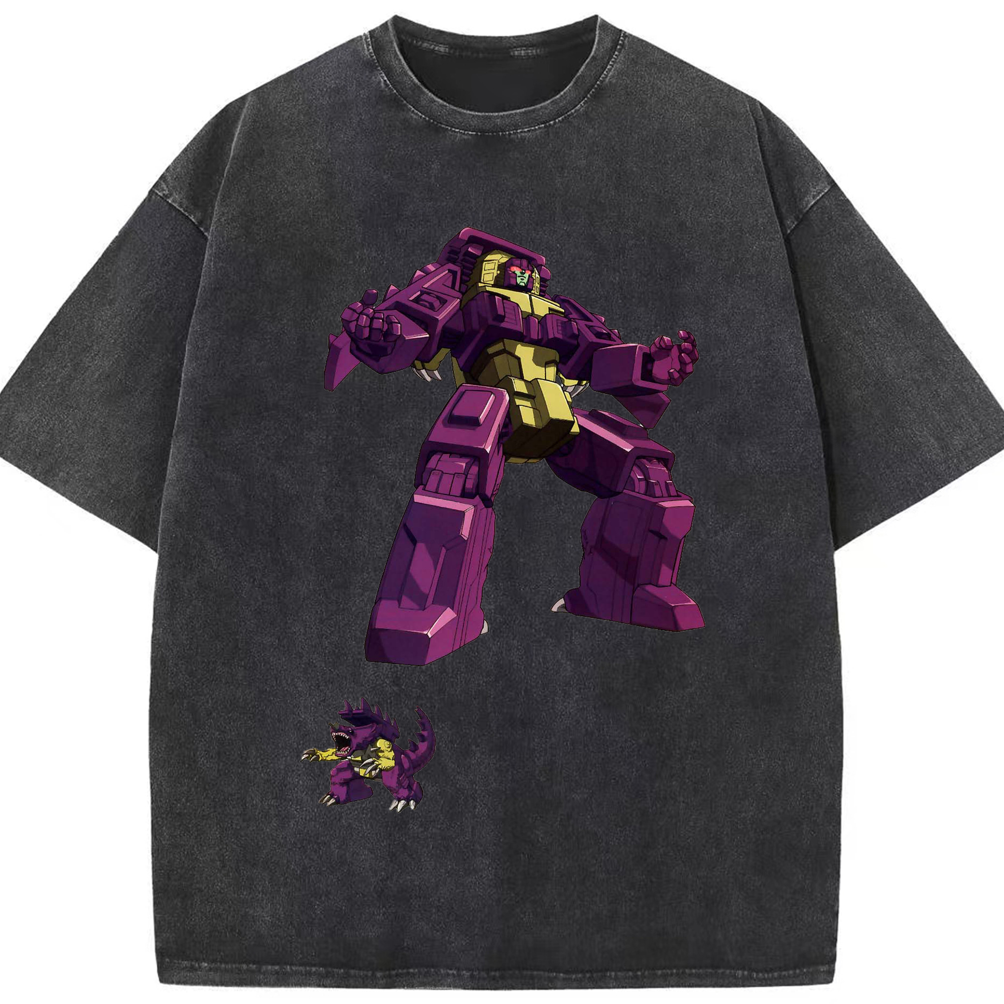 （画像用）  綿100% ヴィンテージ風 半袖Tシャツ（フロントプリント）