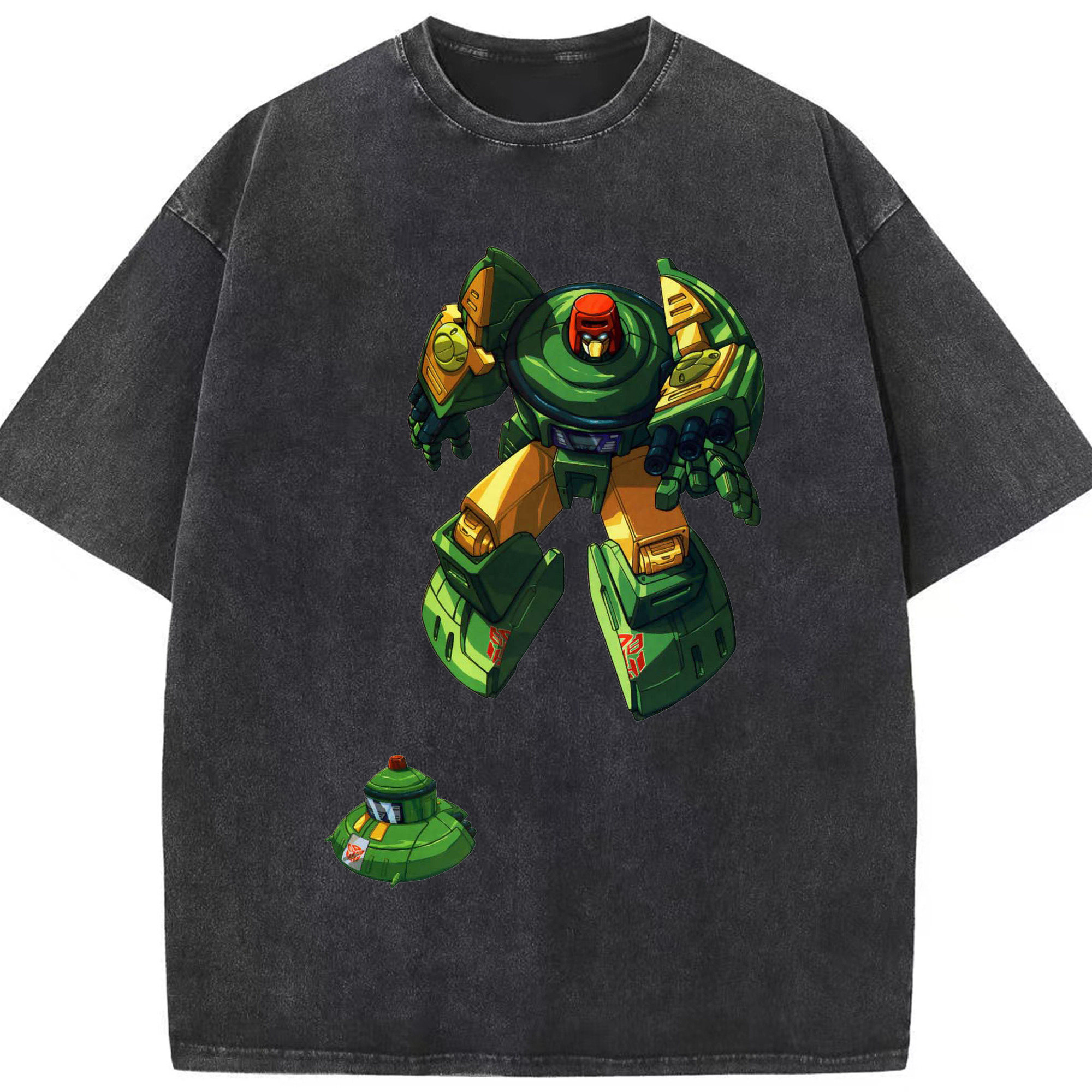 （画像用）  綿100% ヴィンテージ風 半袖Tシャツ（フロントプリント）