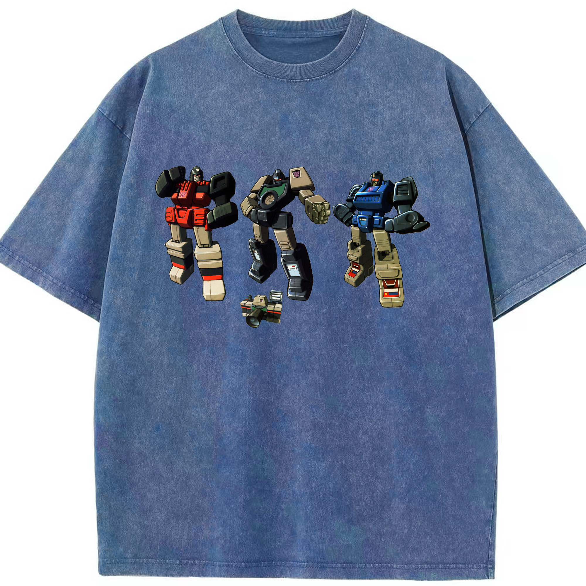（画像用）  綿100% ヴィンテージ風 半袖Tシャツ（フロントプリント）