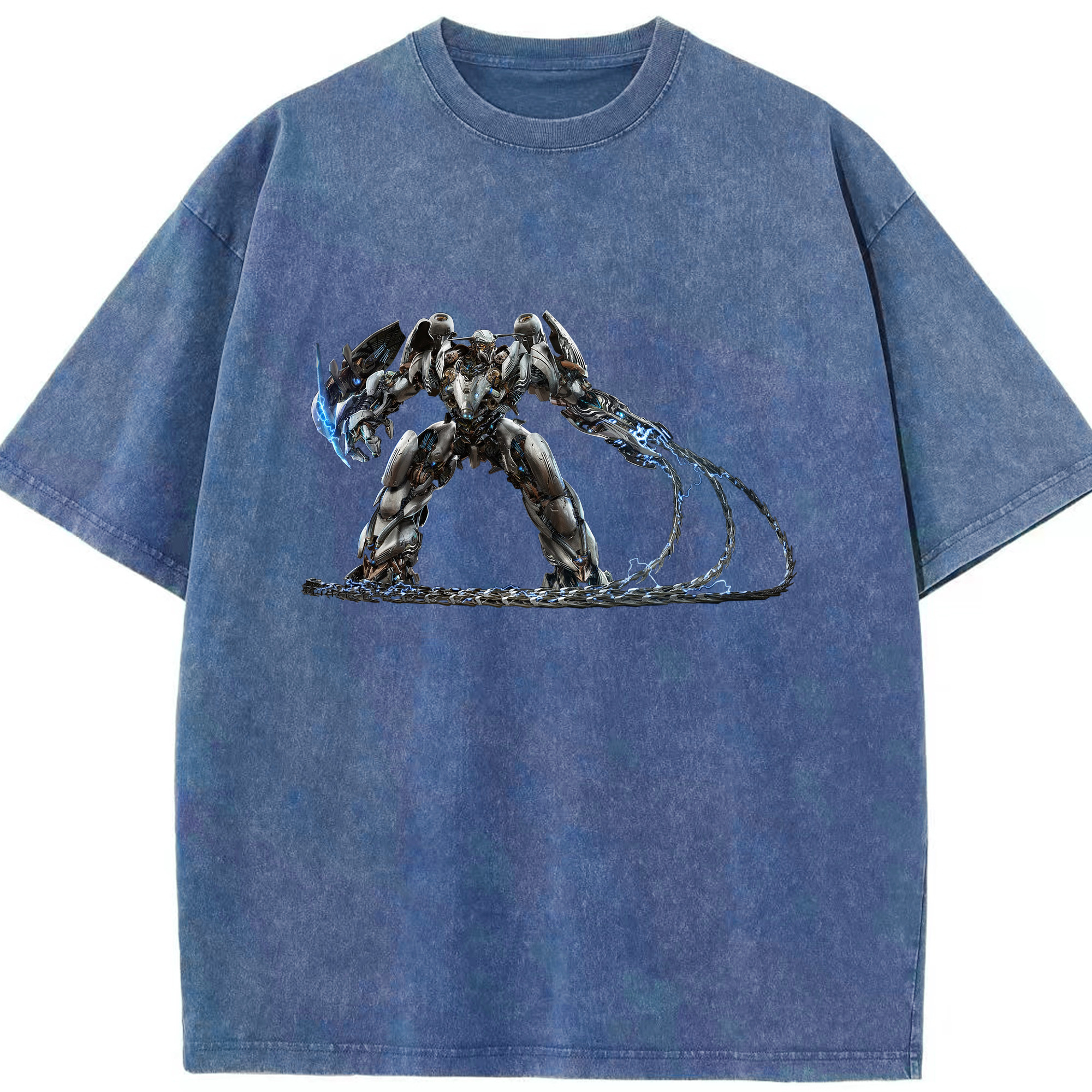 （画像用）  綿100% ヴィンテージ風 半袖Tシャツ（フロントプリント）
