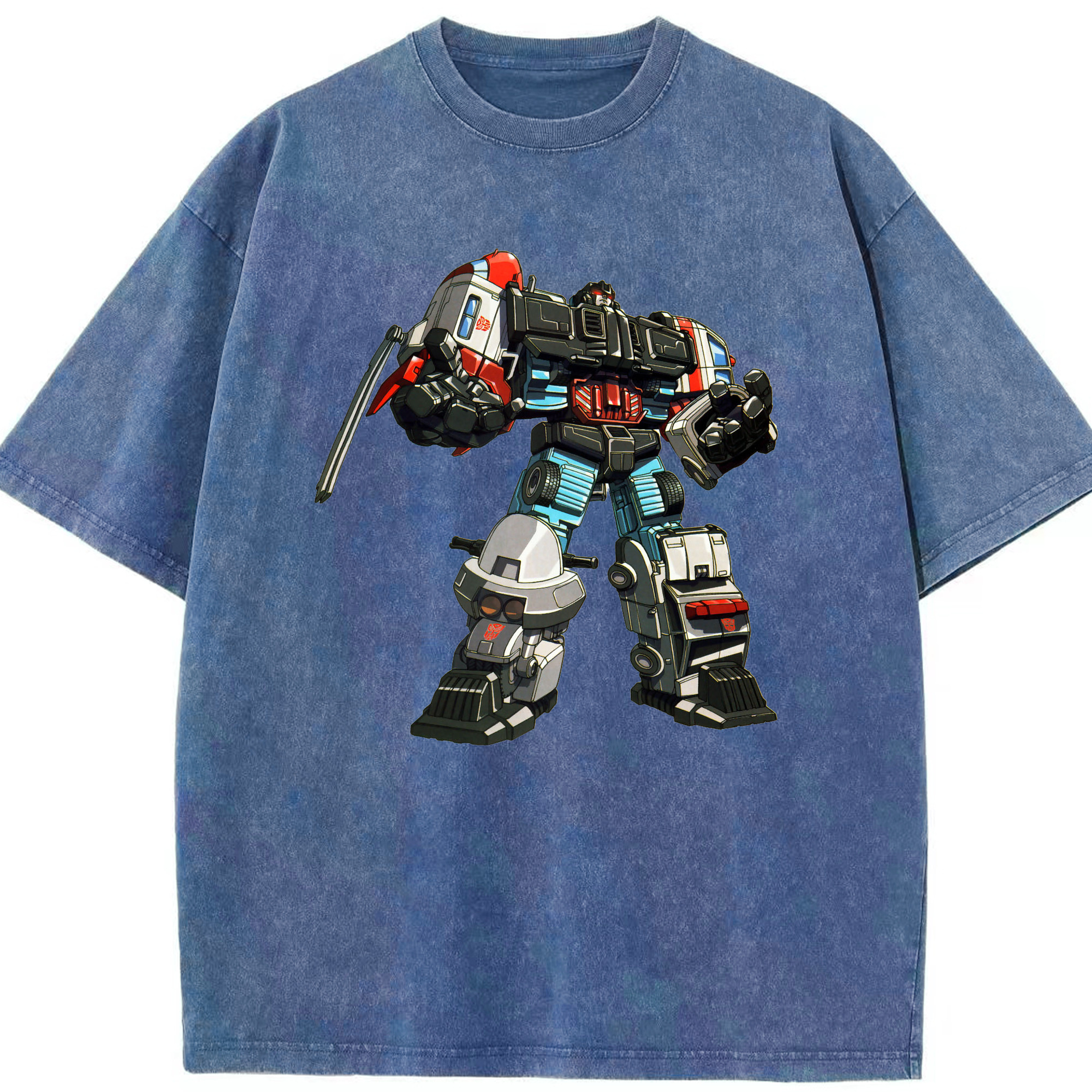 （画像用）  綿100% ヴィンテージ風 半袖Tシャツ（フロントプリント）
