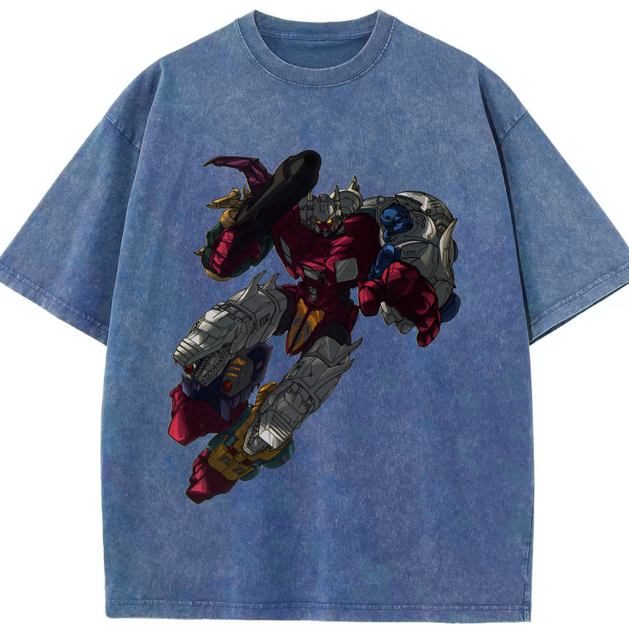 （画像用）  綿100% ヴィンテージ風 半袖Tシャツ（フロントプリント）