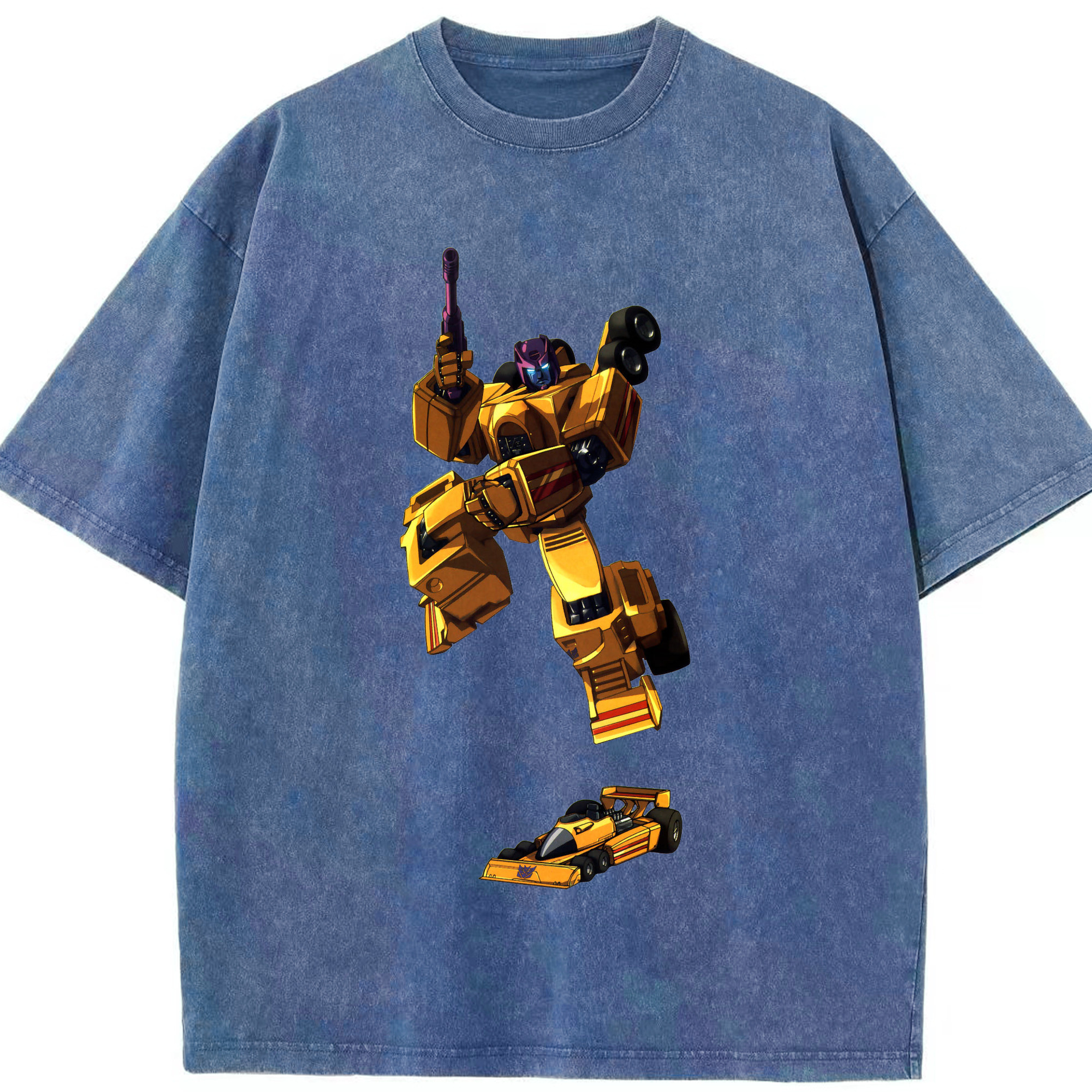 （画像用）  綿100% ヴィンテージ風 半袖Tシャツ（フロントプリント）