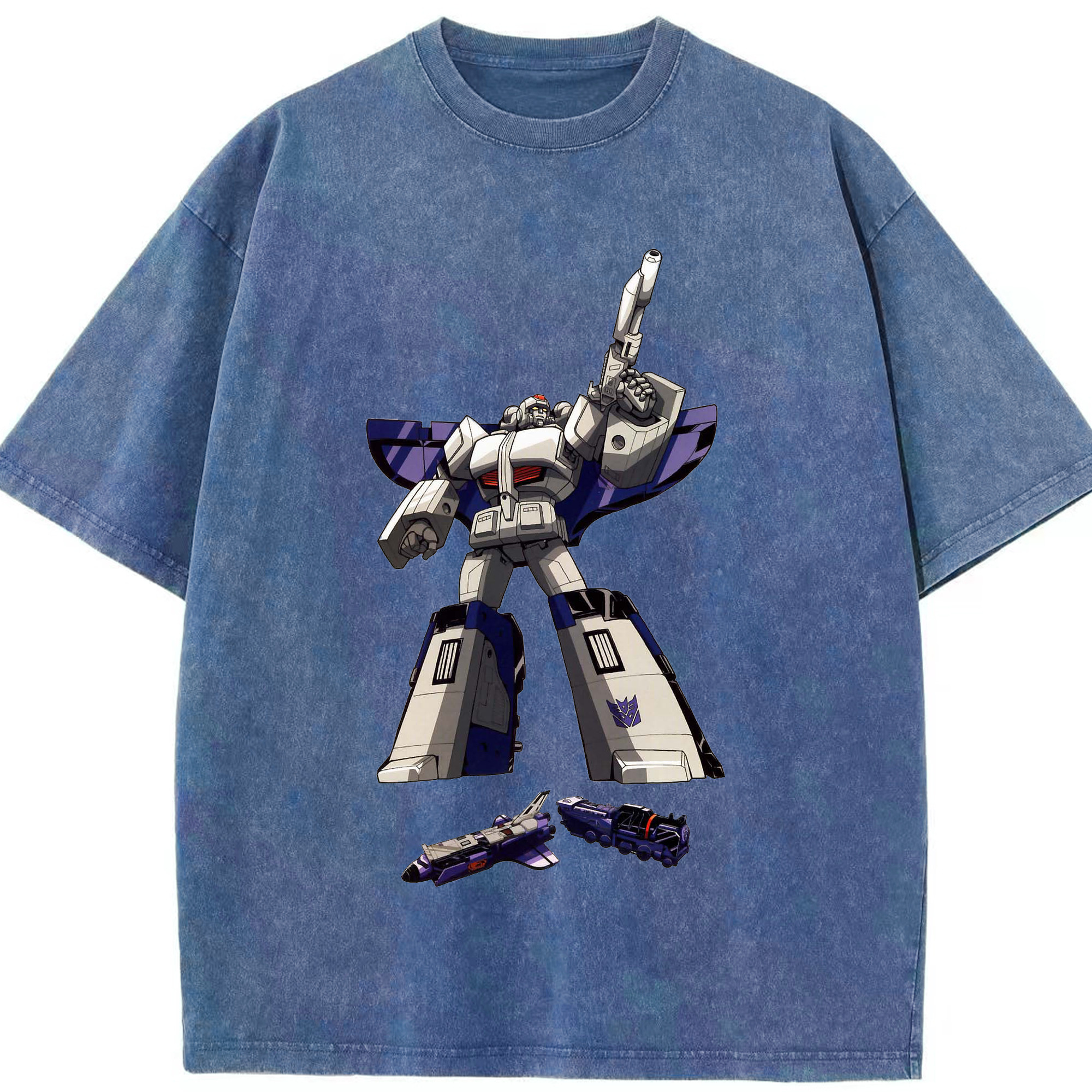 （画像用）  綿100% ヴィンテージ風 半袖Tシャツ（フロントプリント）