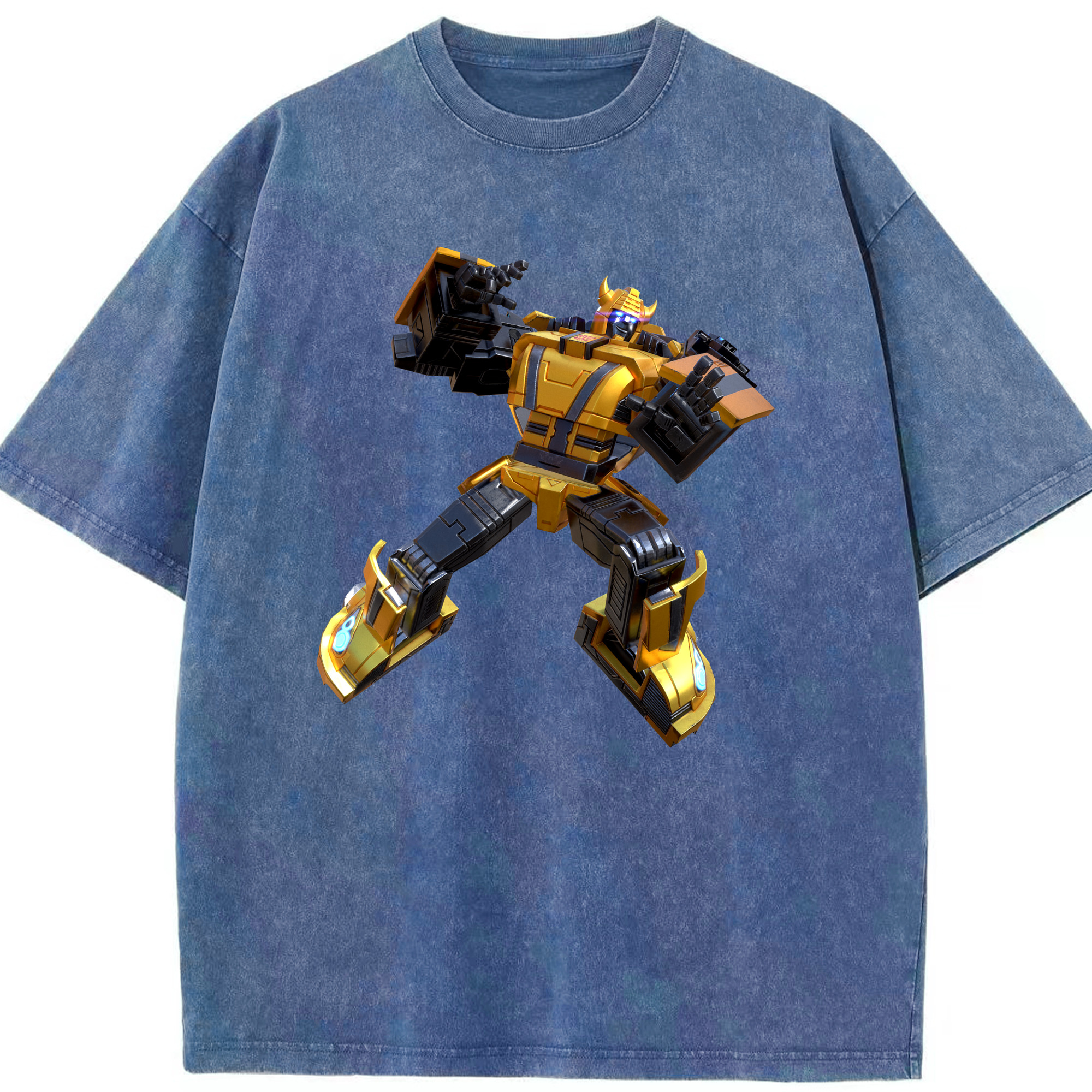 （画像用）  綿100% ヴィンテージ風 半袖Tシャツ（フロントプリント）
