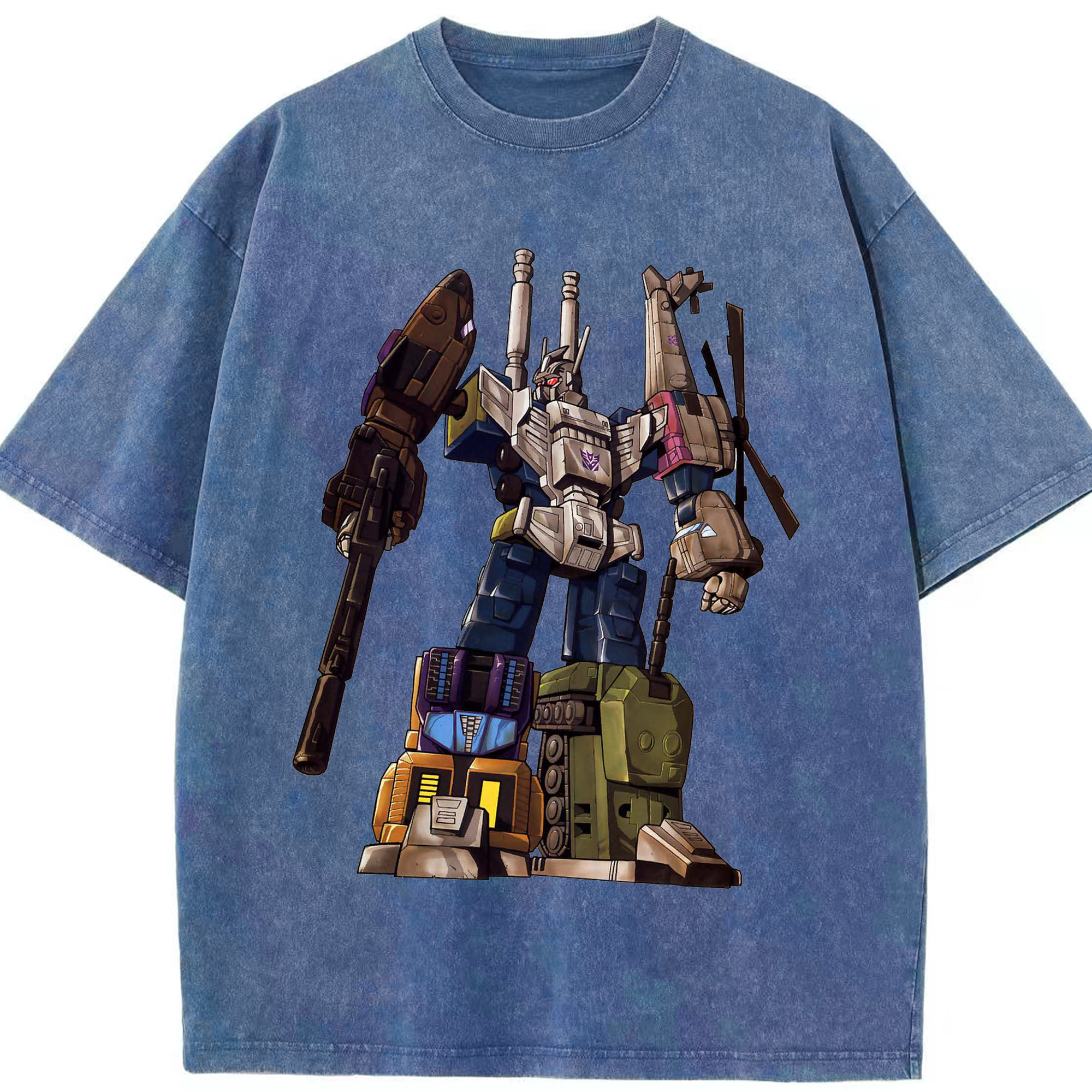 （画像用）  綿100% ヴィンテージ風 半袖Tシャツ（フロントプリント）