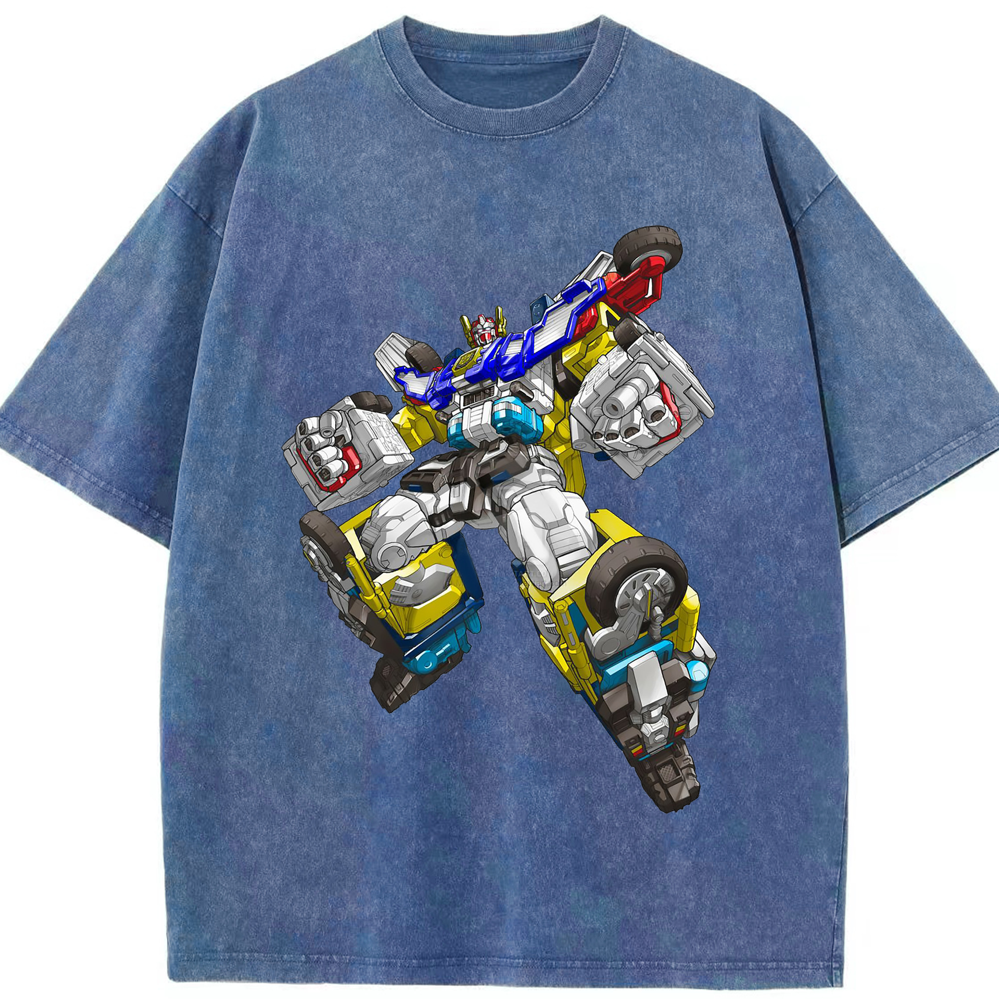 （画像用）  綿100% ヴィンテージ風 半袖Tシャツ（フロントプリント）