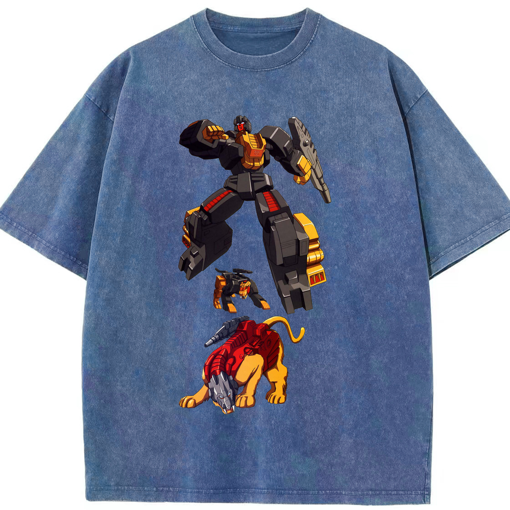 （画像用）  綿100% ヴィンテージ風 半袖Tシャツ（フロントプリント）
