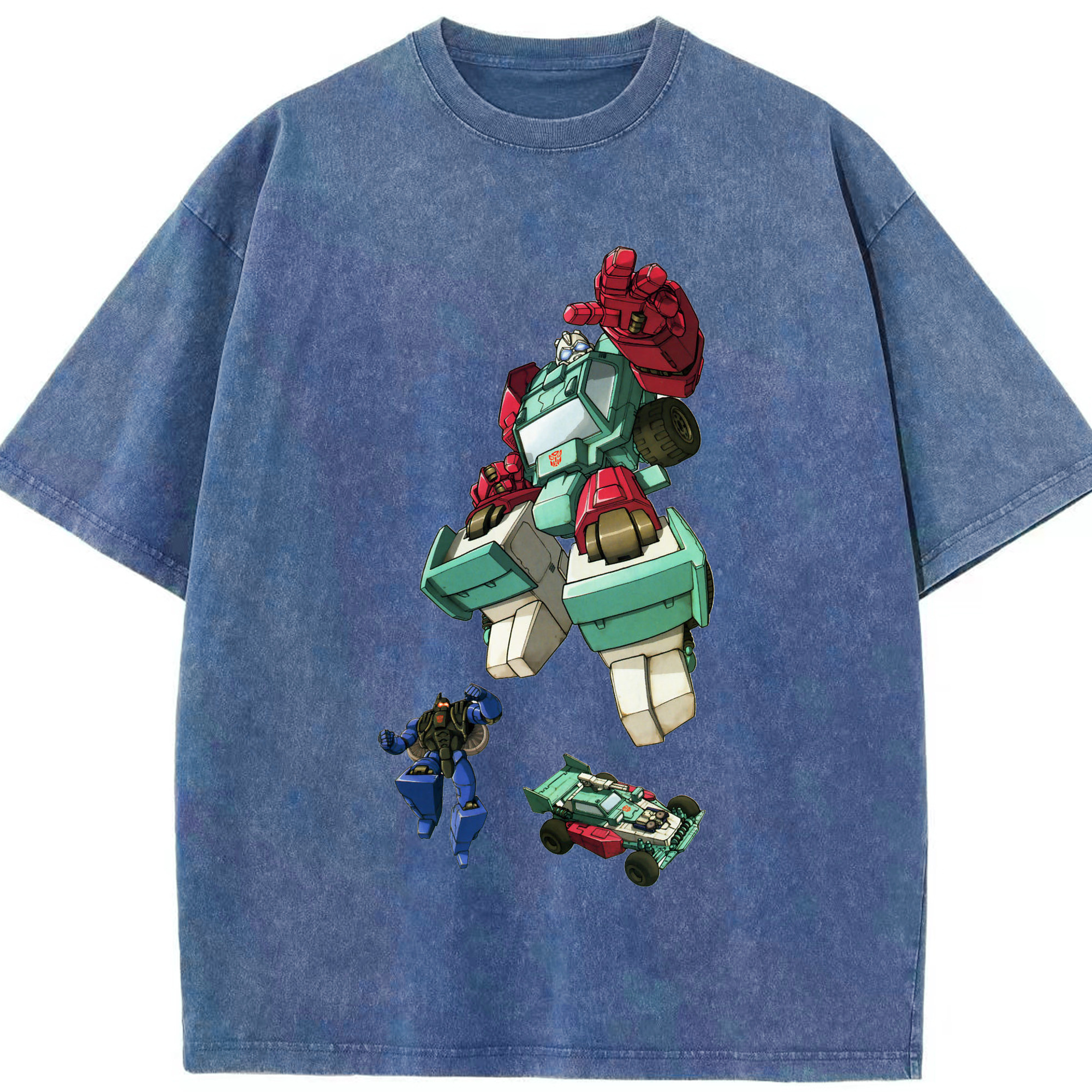 （画像用）  綿100% ヴィンテージ風 半袖Tシャツ（フロントプリント）