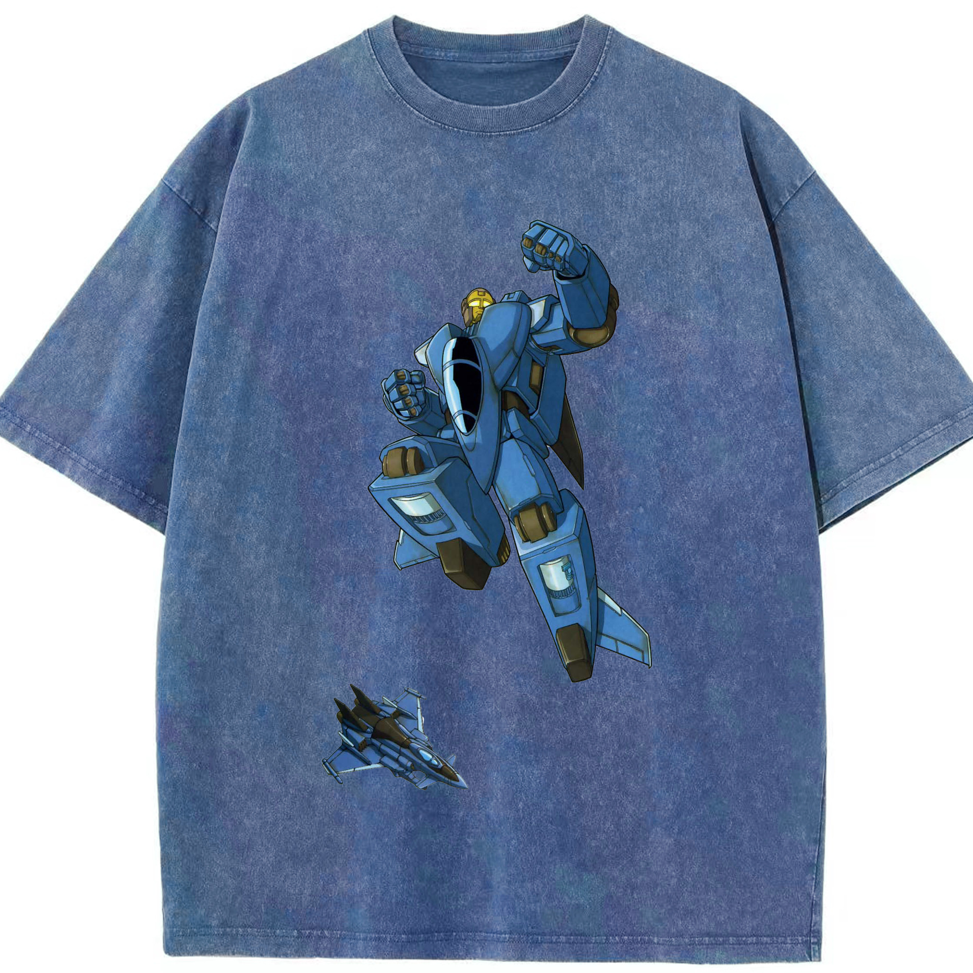 （画像用）  綿100% ヴィンテージ風 半袖Tシャツ（フロントプリント）
