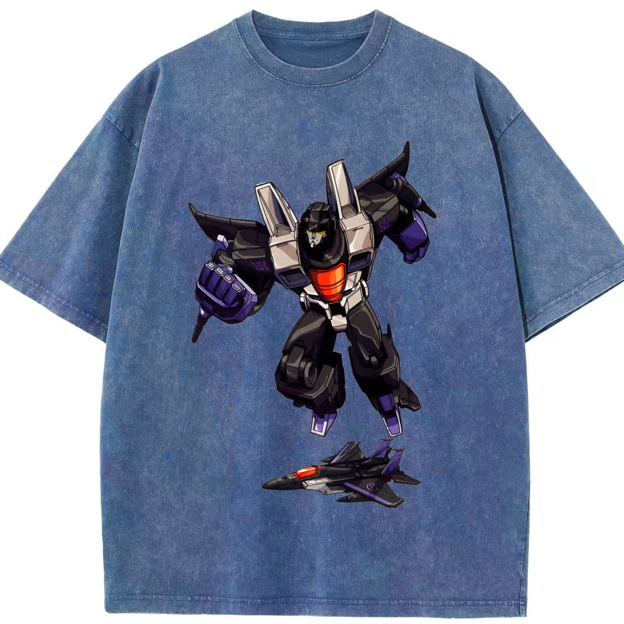 （画像用）  綿100% ヴィンテージ風 半袖Tシャツ（フロントプリント）