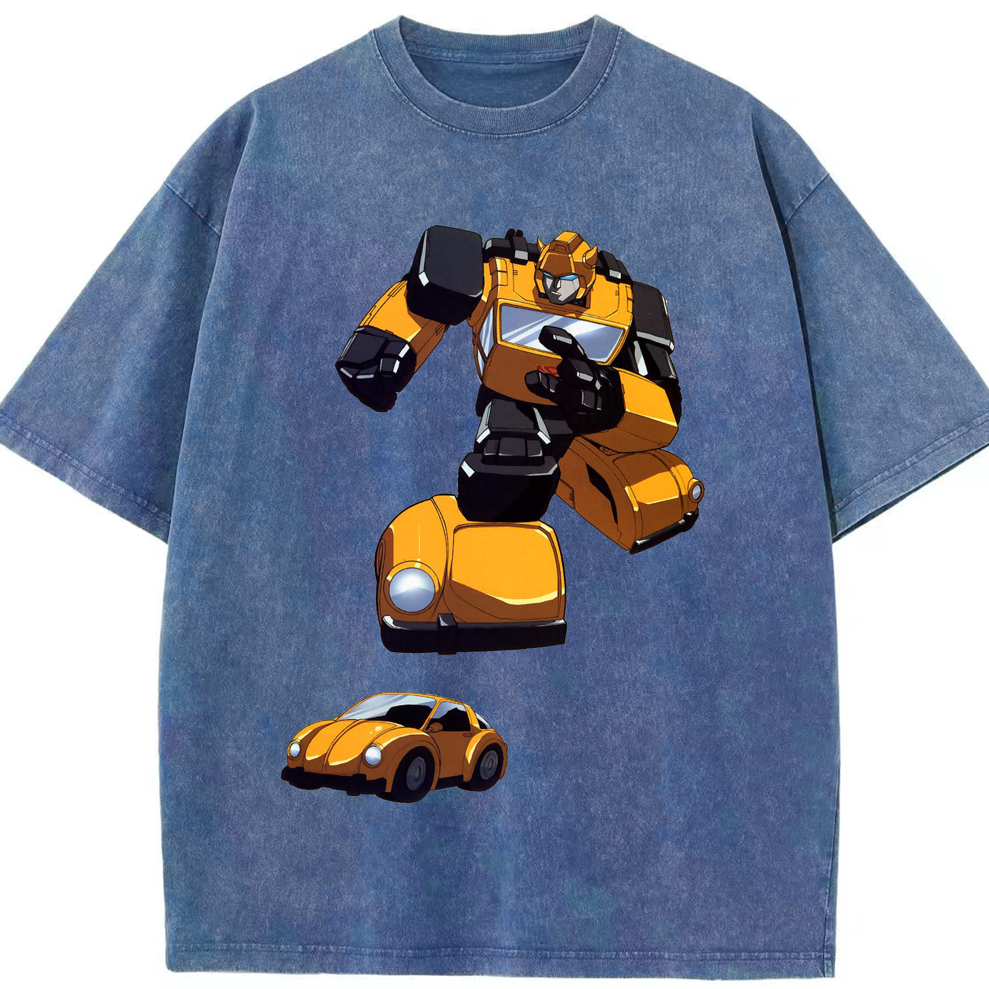 （画像用）  綿100% ヴィンテージ風 半袖Tシャツ（フロントプリント）