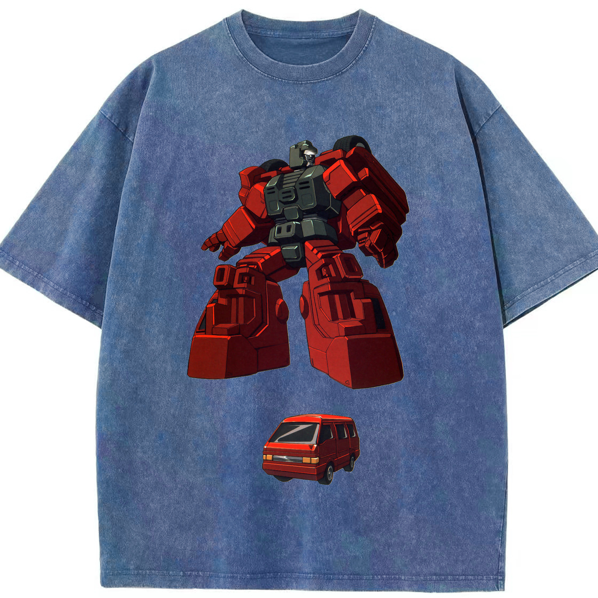 （画像用）  綿100% ヴィンテージ風 半袖Tシャツ（フロントプリント）