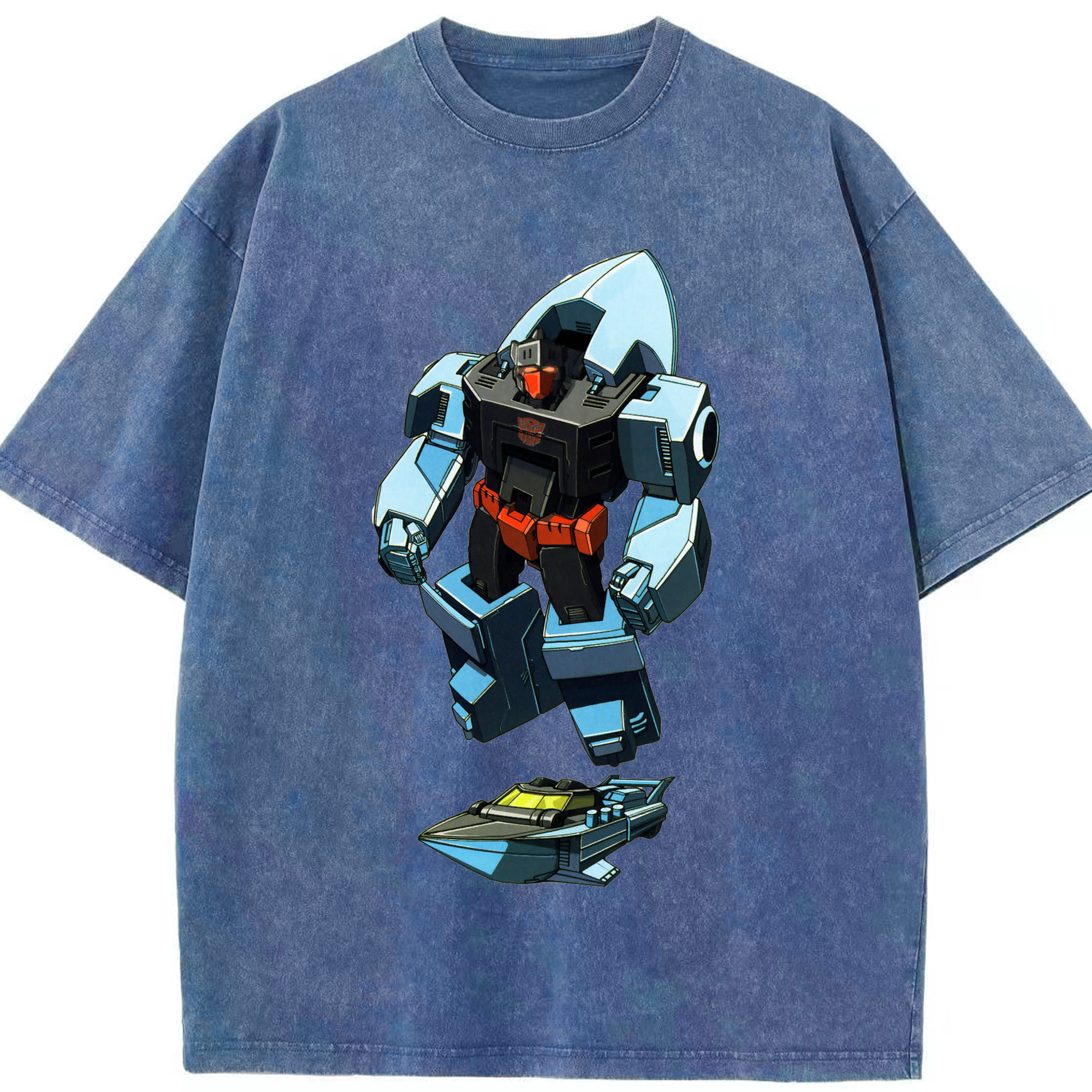 （画像用）  綿100% ヴィンテージ風 半袖Tシャツ（フロントプリント）