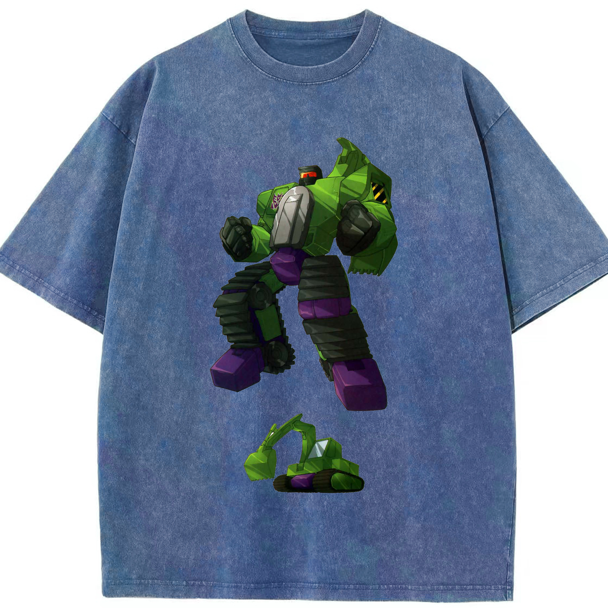 （画像用）  綿100% ヴィンテージ風 半袖Tシャツ（フロントプリント）