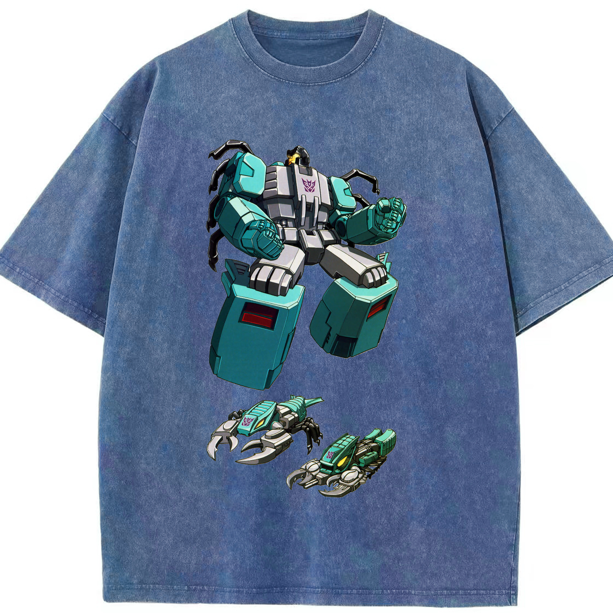 （画像用）  綿100% ヴィンテージ風 半袖Tシャツ（フロントプリント）
