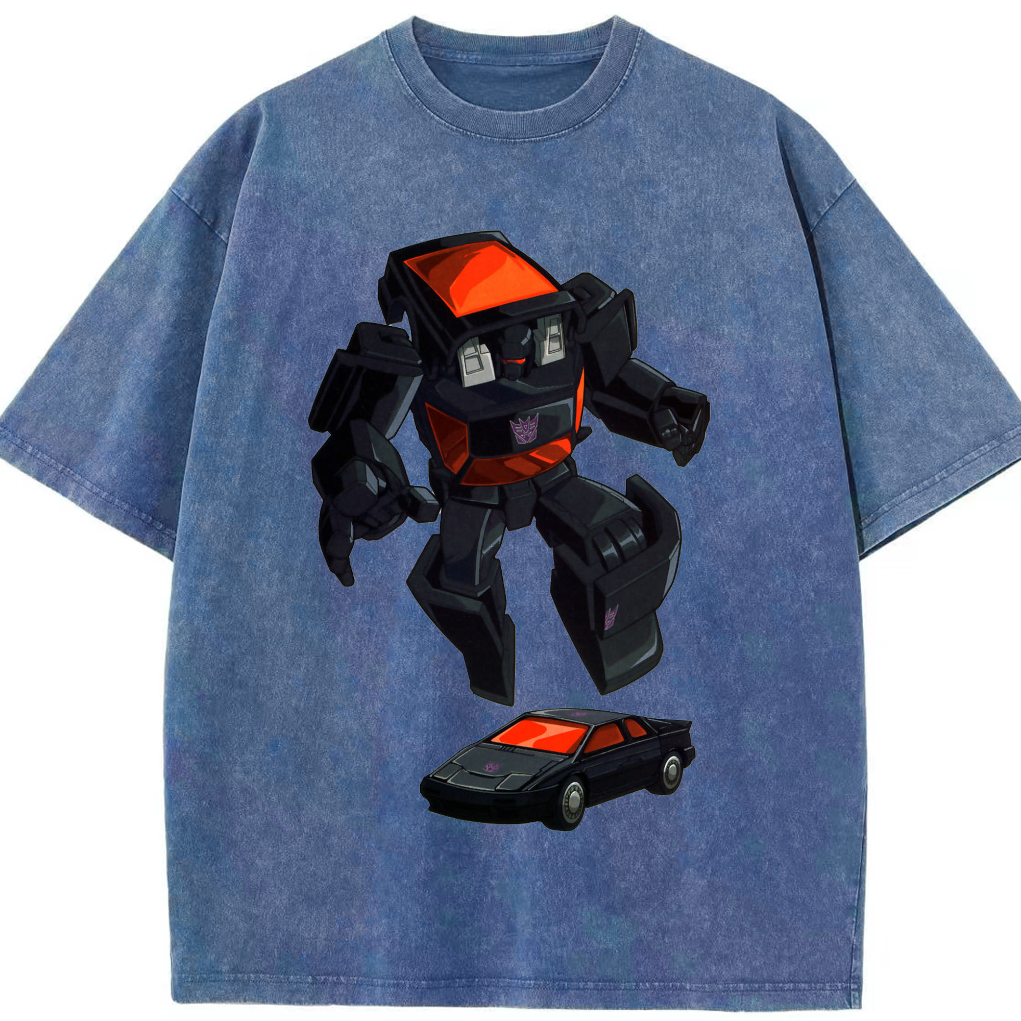 （画像用）  綿100% ヴィンテージ風 半袖Tシャツ（フロントプリント）