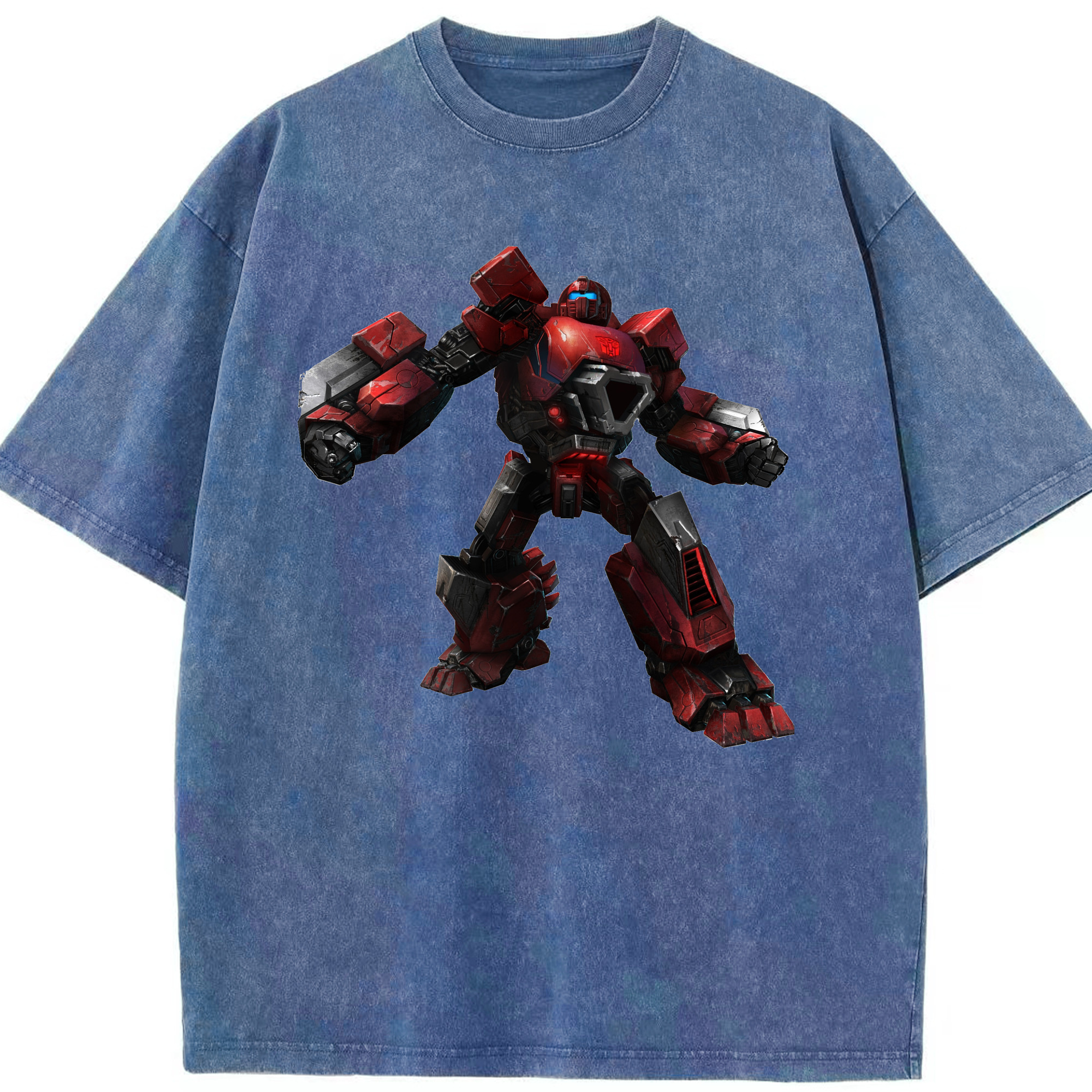 （画像用）  綿100% ヴィンテージ風 半袖Tシャツ（フロントプリント）