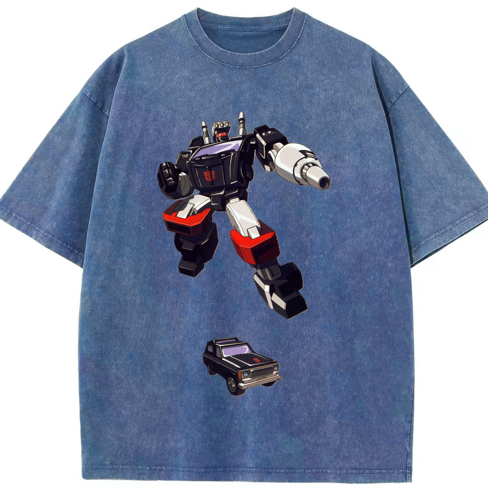 （画像用）  綿100% ヴィンテージ風 半袖Tシャツ（フロントプリント）