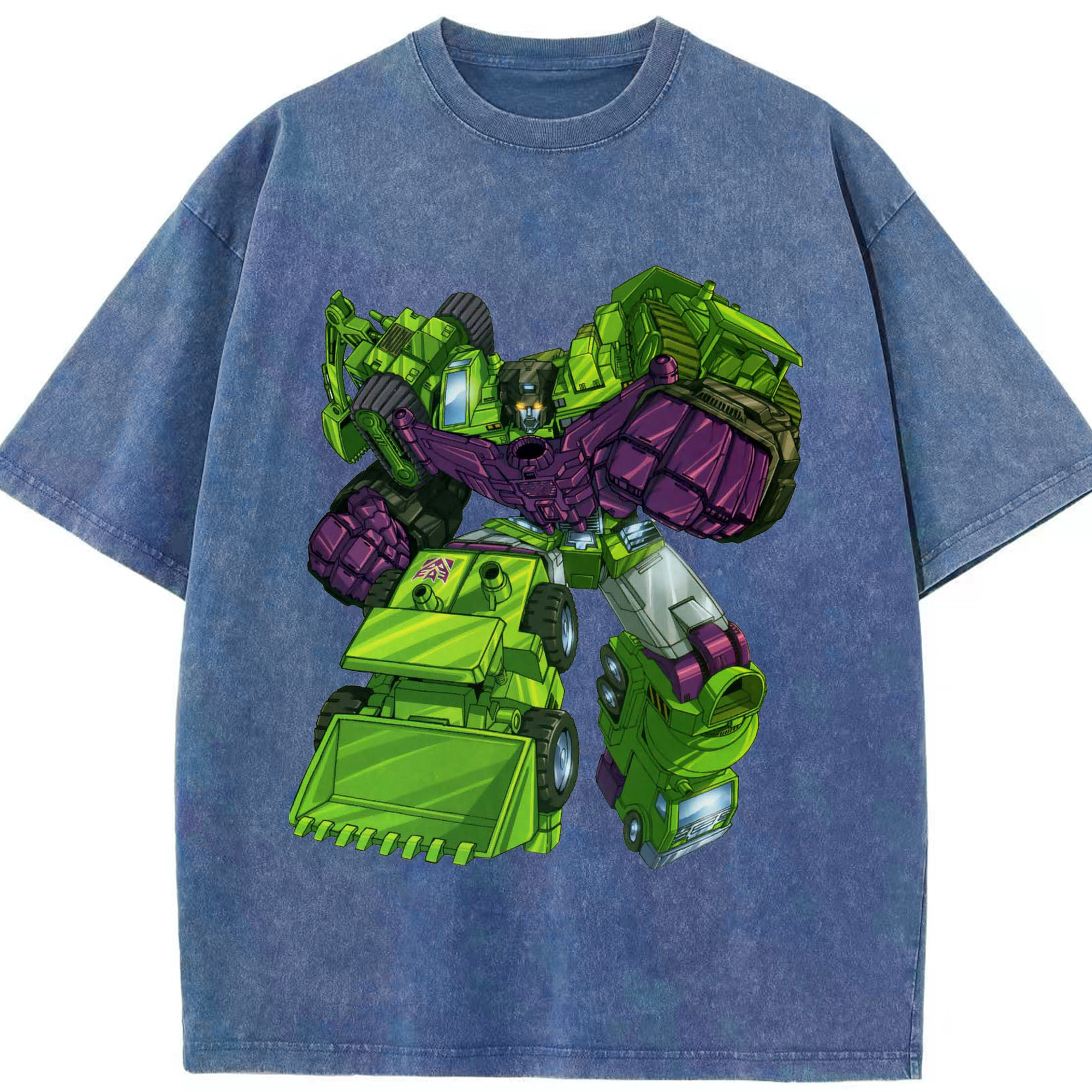 （画像用）  綿100% ヴィンテージ風 半袖Tシャツ（フロントプリント）