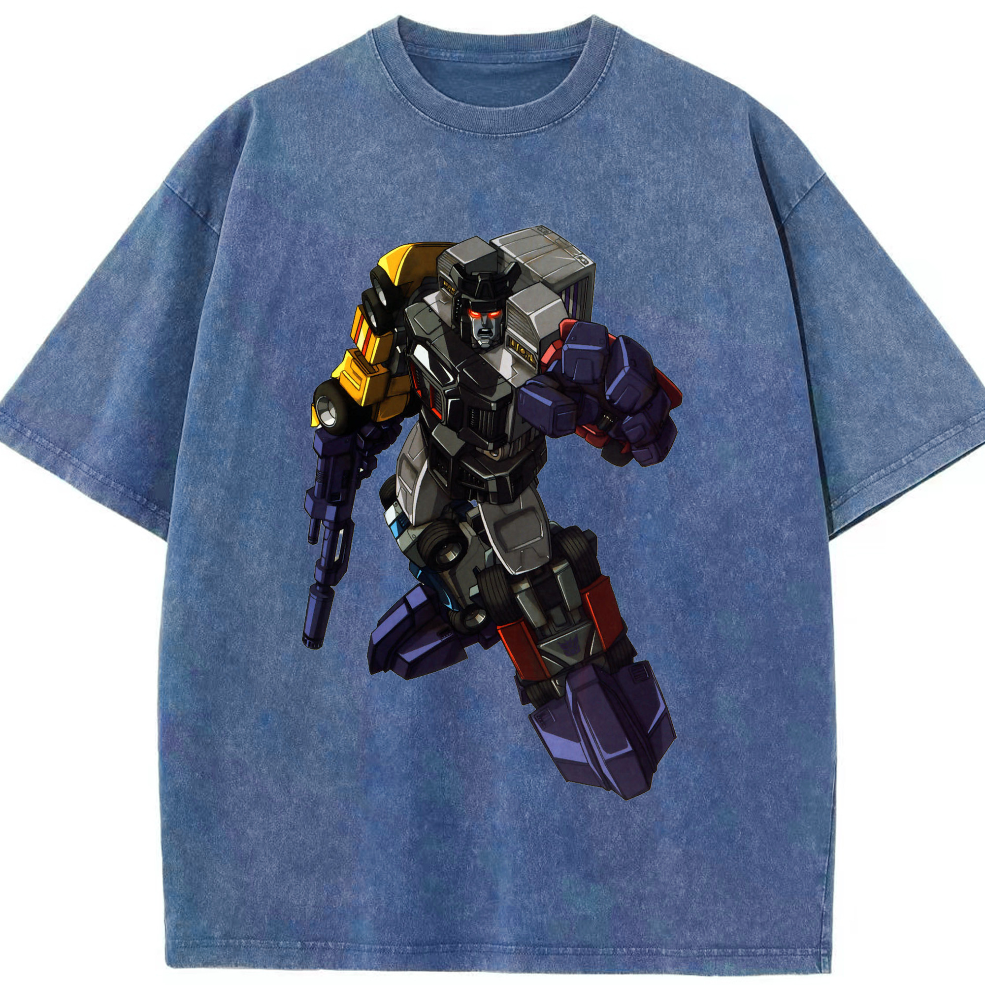 （画像用）  綿100% ヴィンテージ風 半袖Tシャツ（フロントプリント）