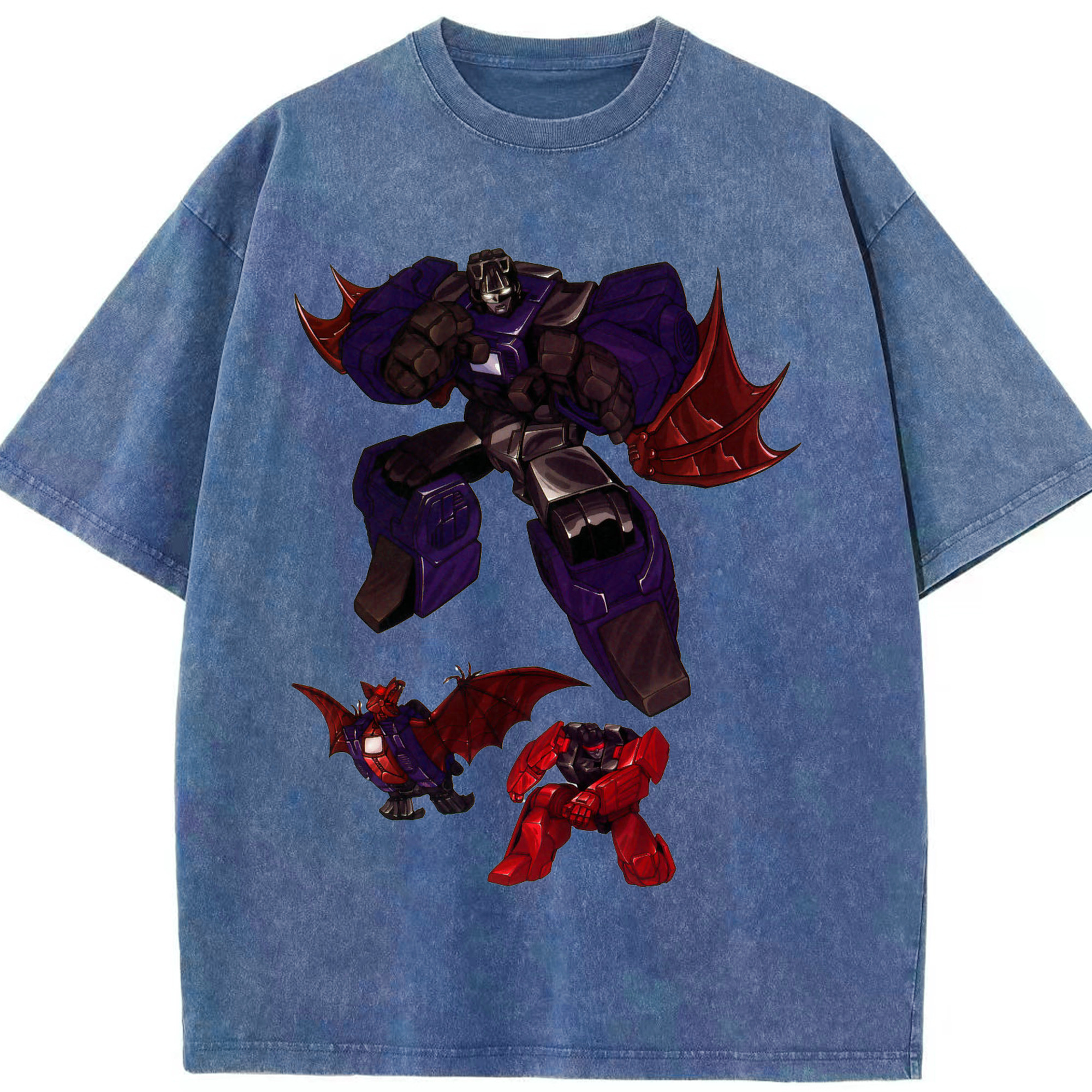 （画像用）  綿100% ヴィンテージ風 半袖Tシャツ（フロントプリント）