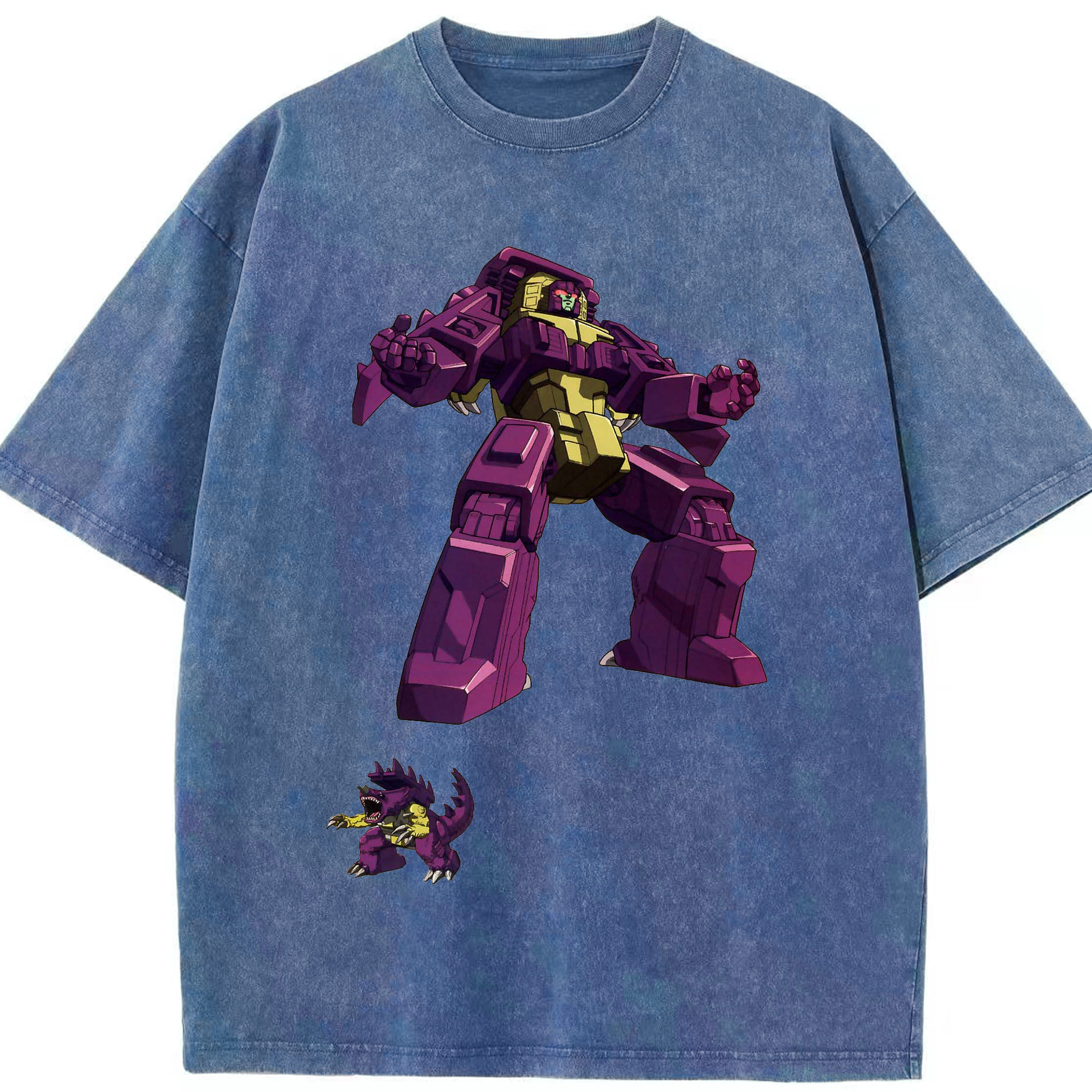 （画像用）  綿100% ヴィンテージ風 半袖Tシャツ（フロントプリント）