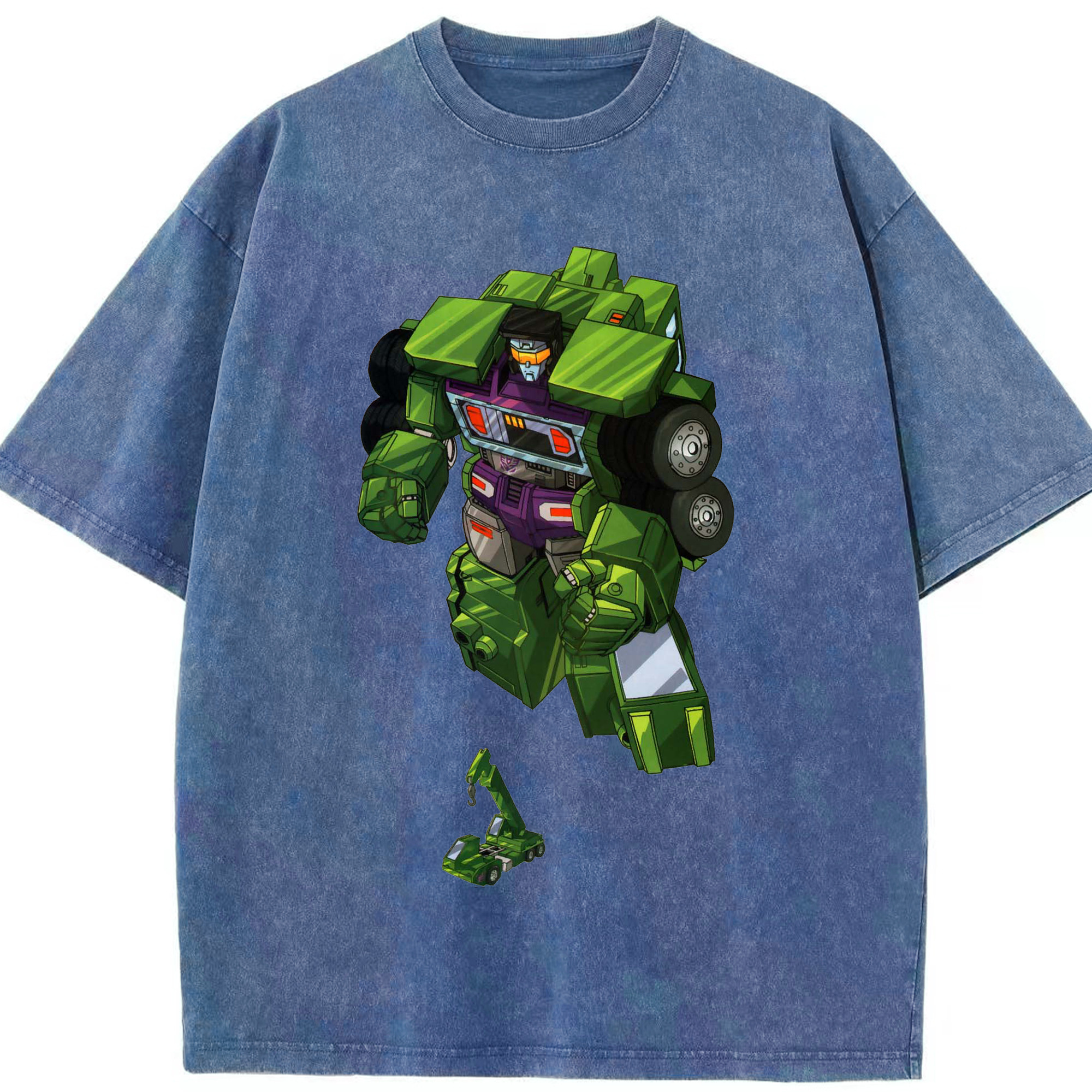 （画像用）  綿100% ヴィンテージ風 半袖Tシャツ（フロントプリント）