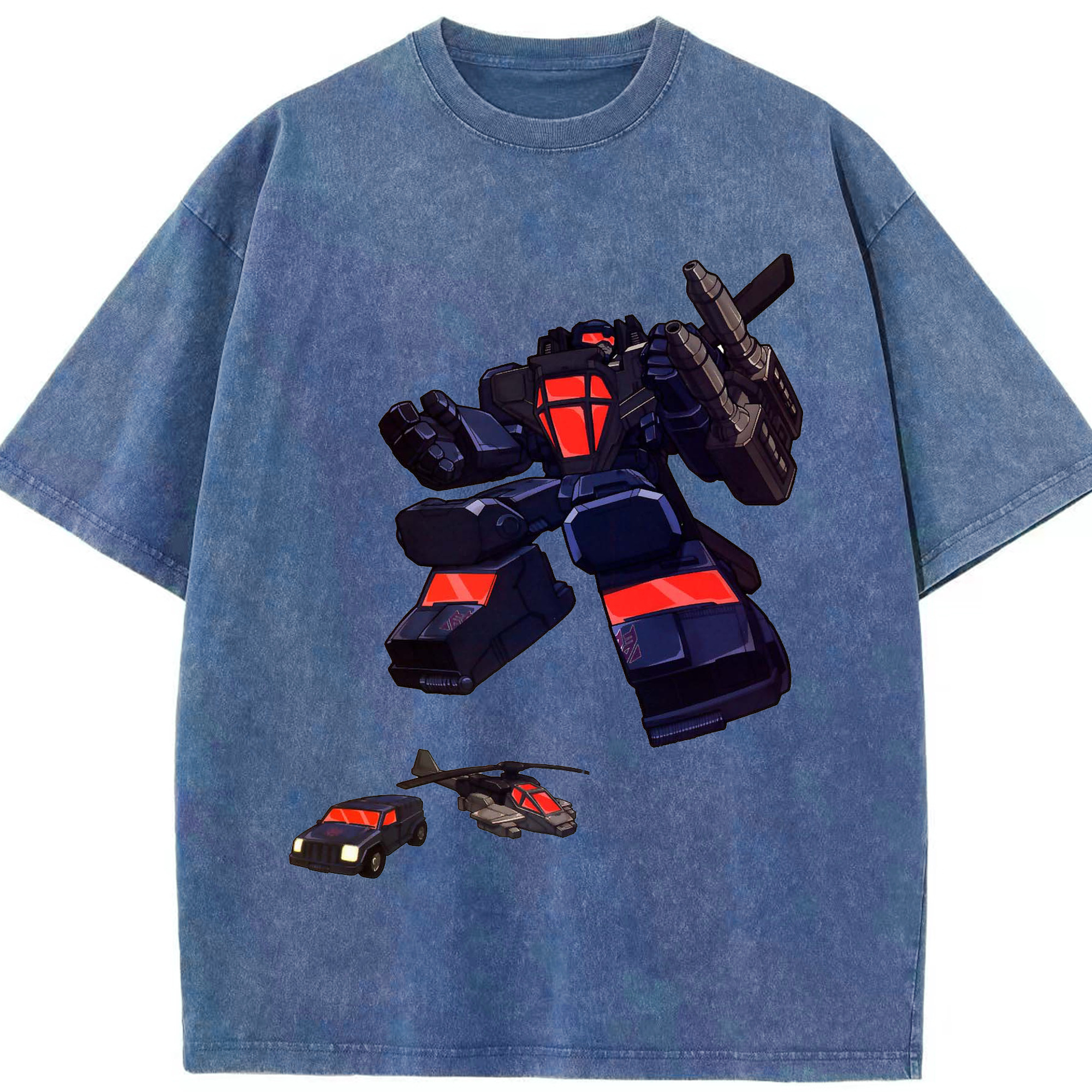 （画像用）  綿100% ヴィンテージ風 半袖Tシャツ（フロントプリント）