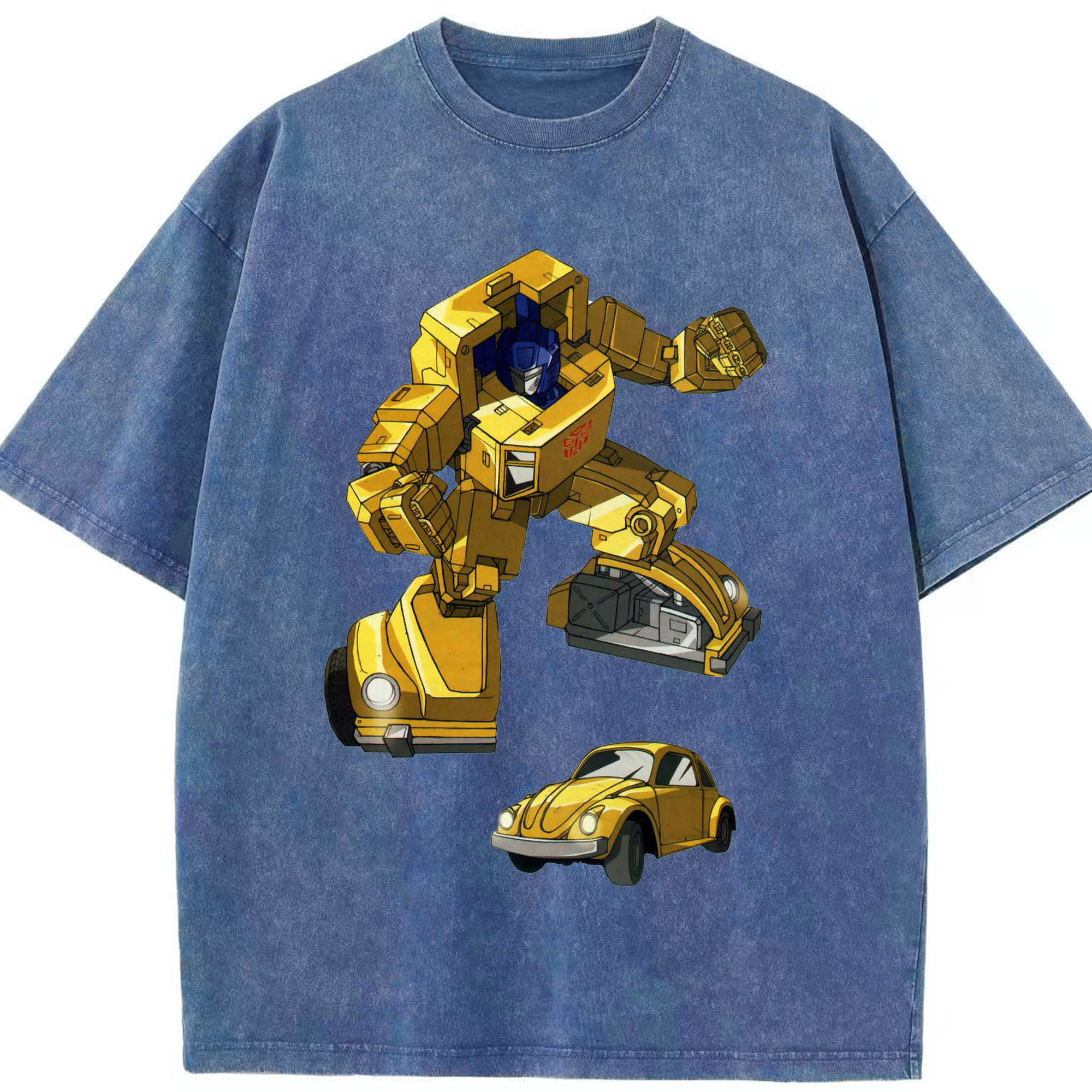 （画像用）  綿100% ヴィンテージ風 半袖Tシャツ（フロントプリント）