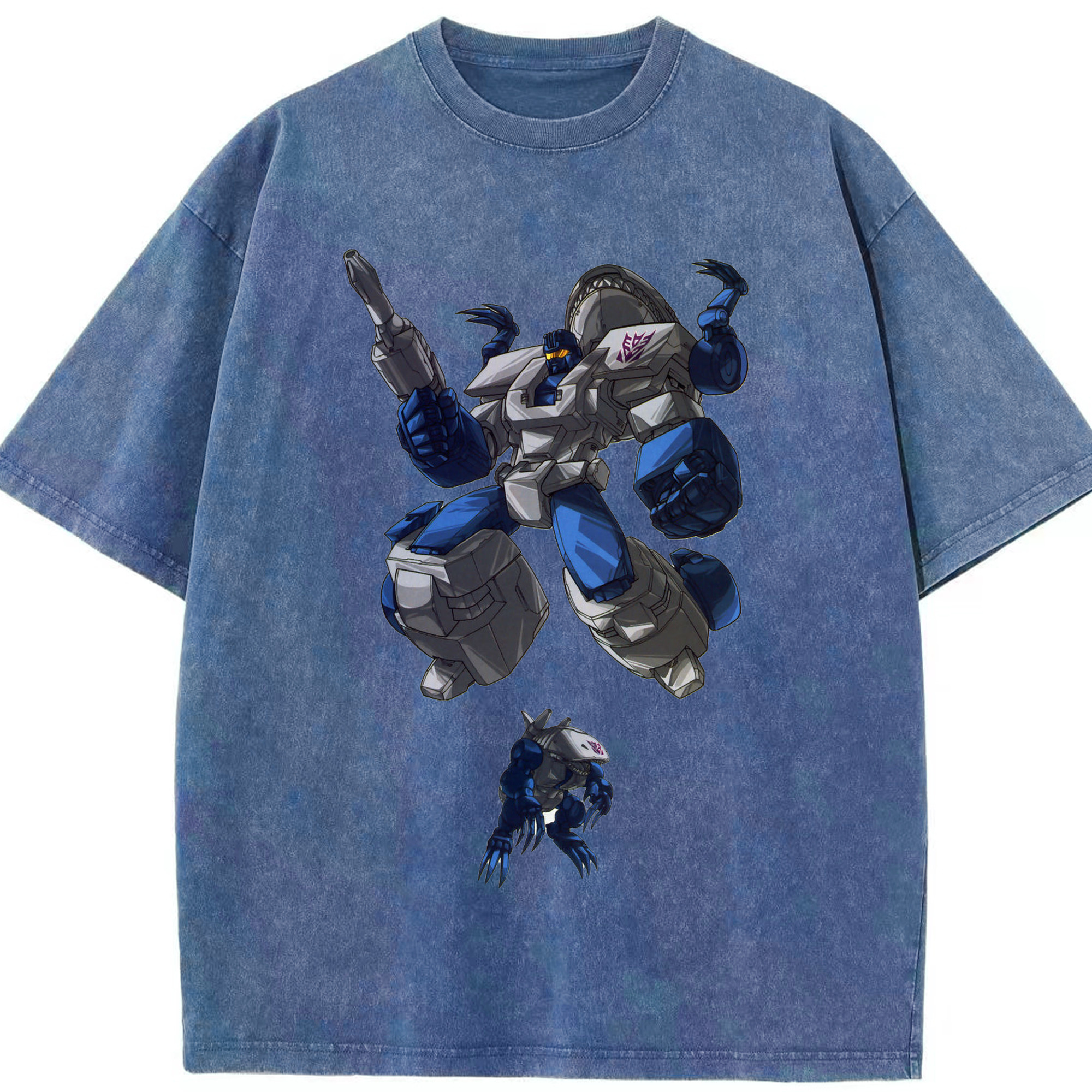 （画像用）  綿100% ヴィンテージ風 半袖Tシャツ（フロントプリント）