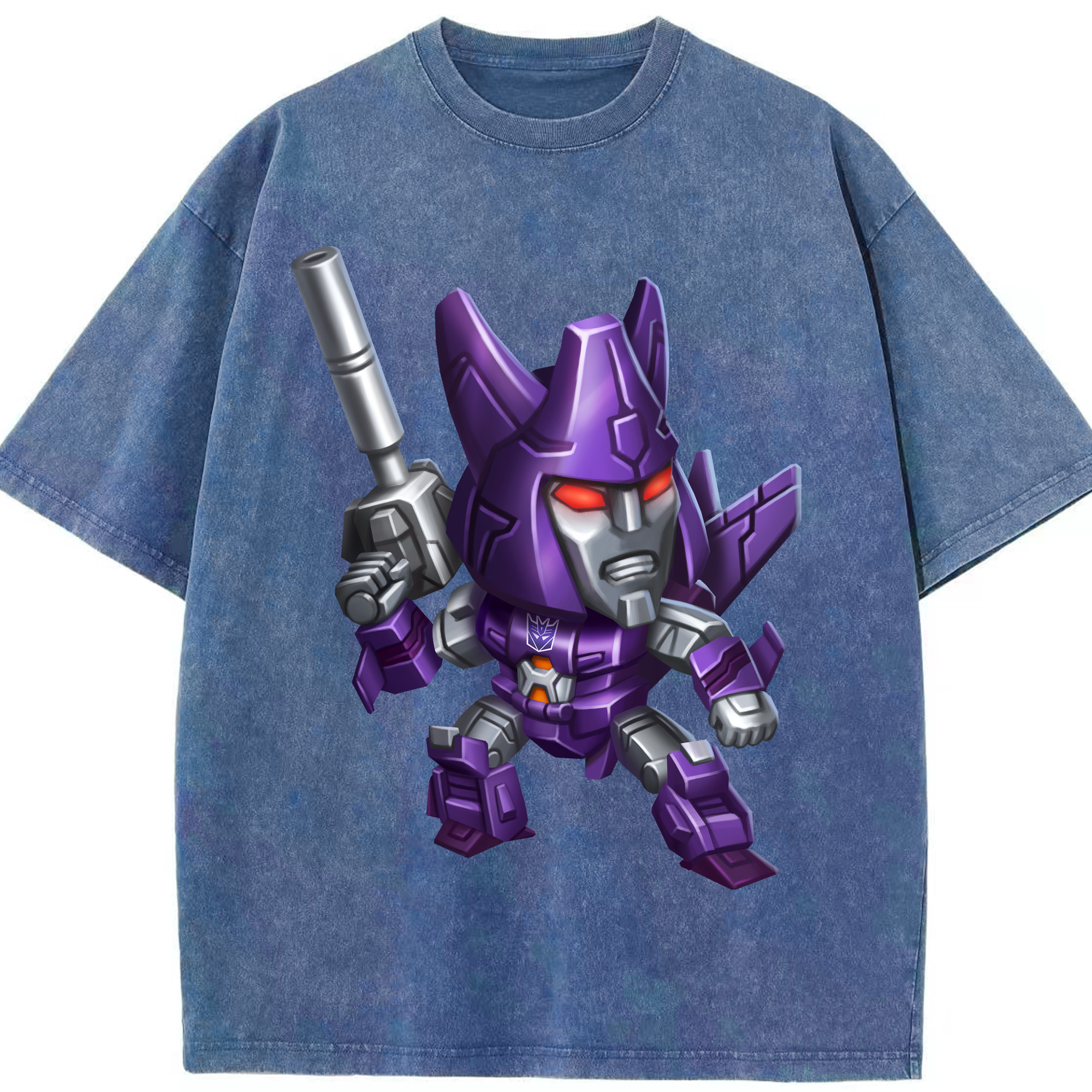 （画像用）  綿100% ヴィンテージ風 半袖Tシャツ（フロントプリント）