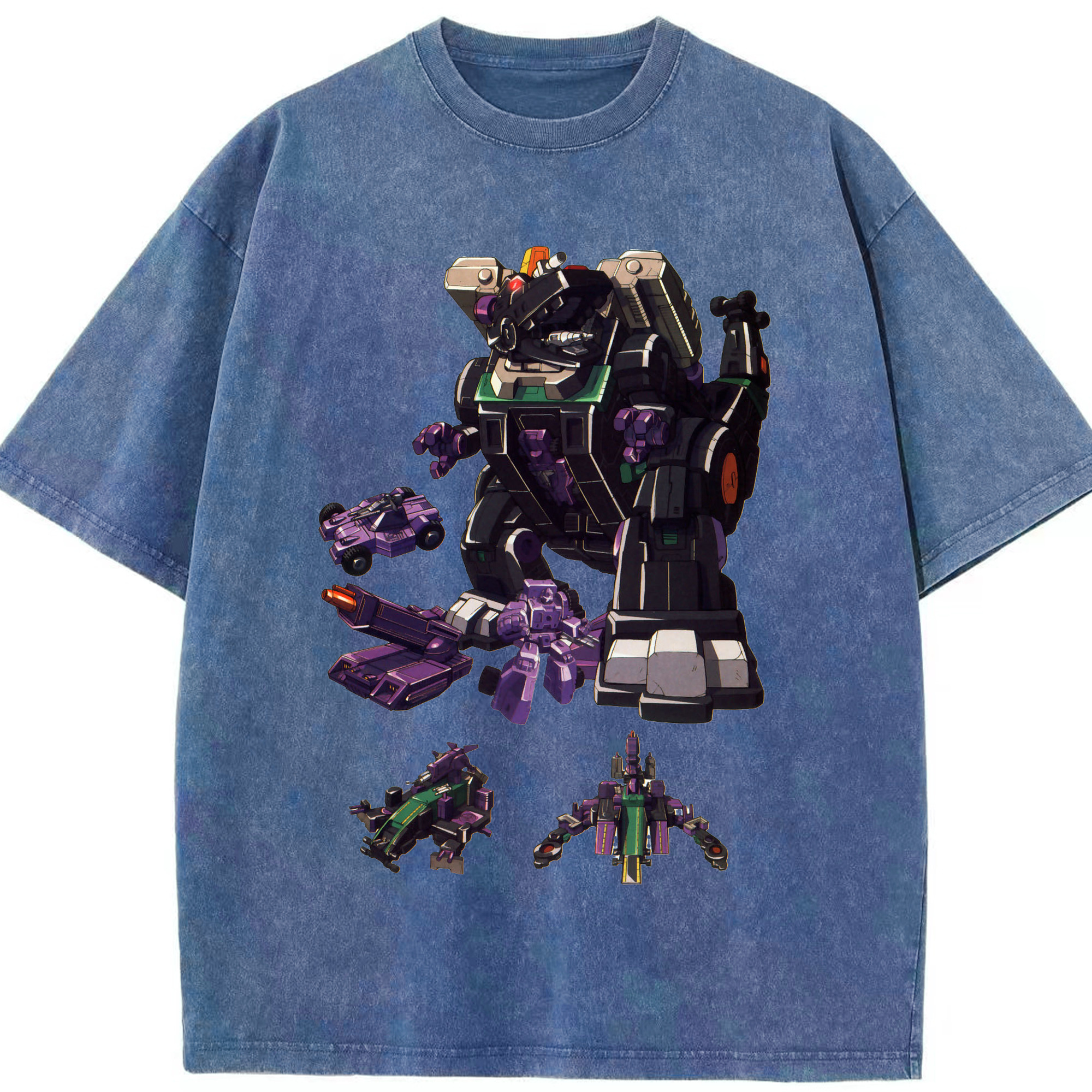 （画像用）  綿100% ヴィンテージ風 半袖Tシャツ（フロントプリント）