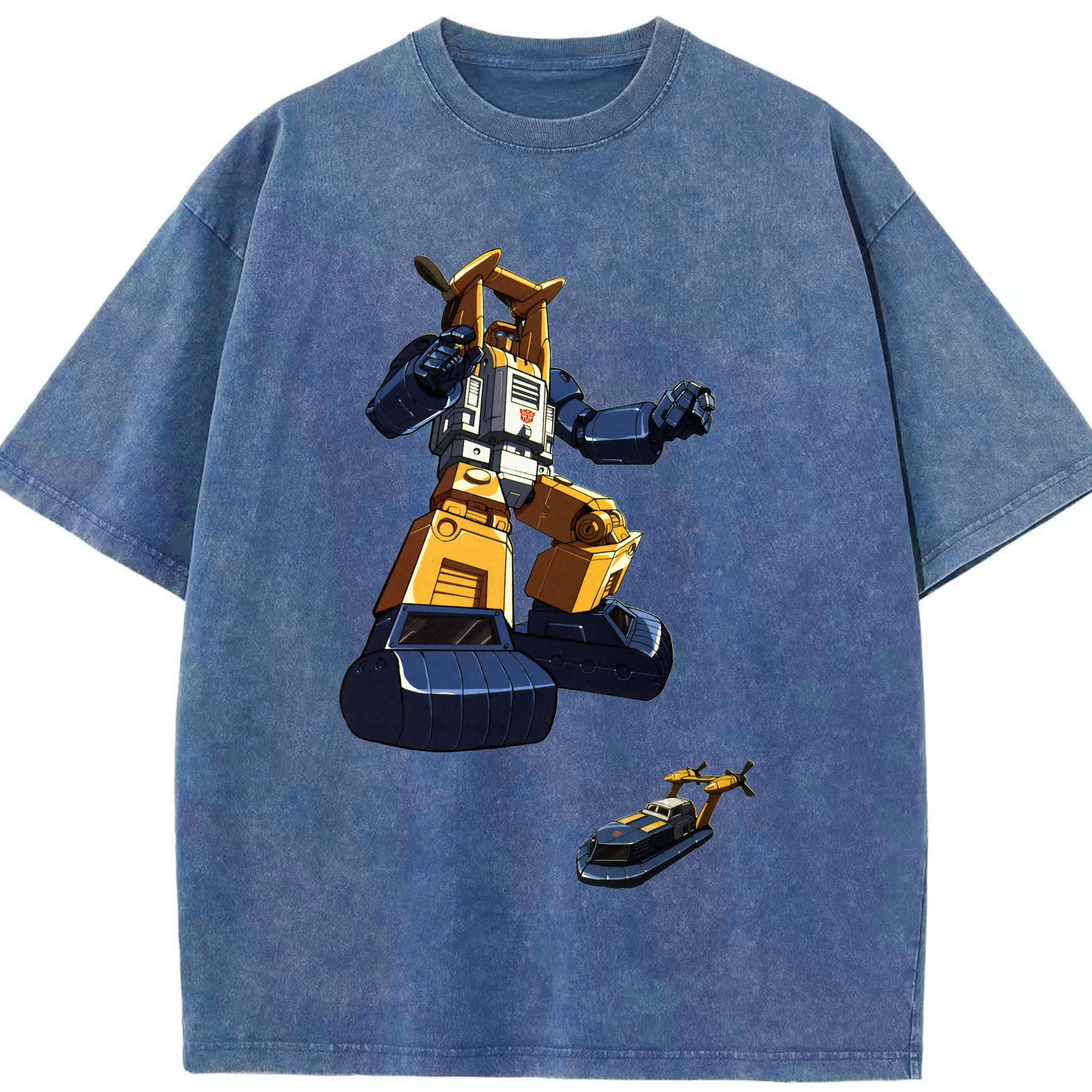 （画像用）  綿100% ヴィンテージ風 半袖Tシャツ（フロントプリント）