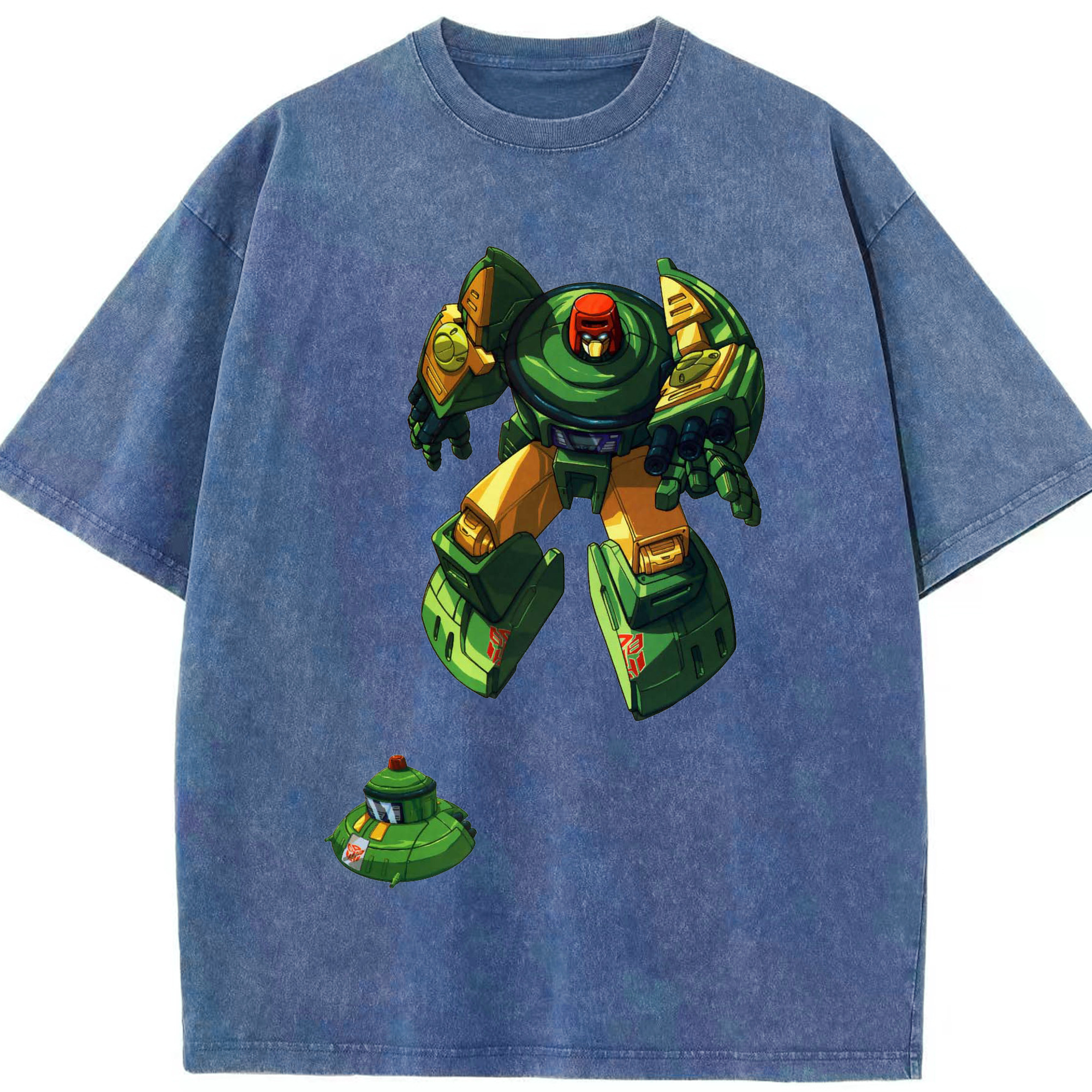 （画像用）  綿100% ヴィンテージ風 半袖Tシャツ（フロントプリント）