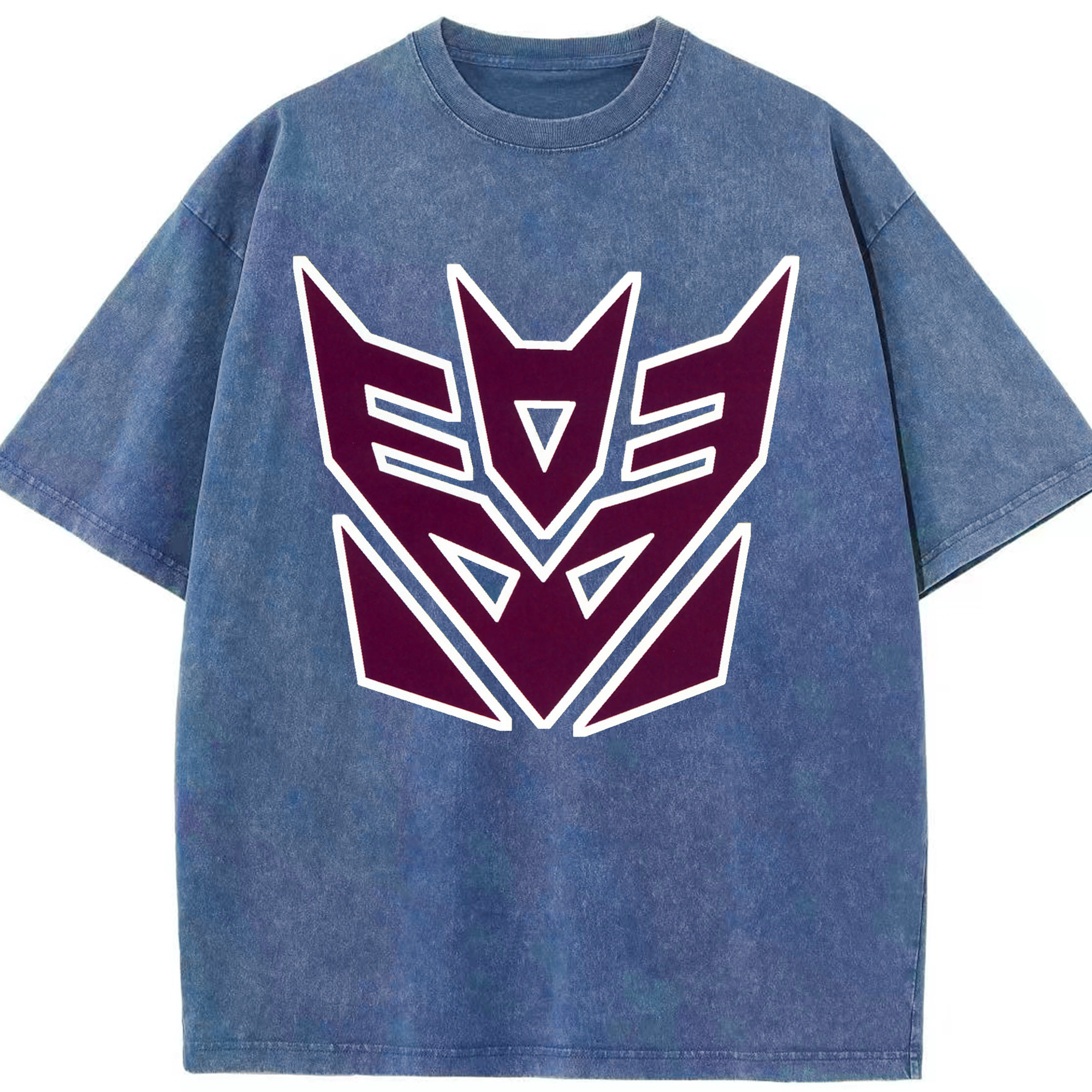 （画像用）  綿100% ヴィンテージ風 半袖Tシャツ（フロントプリント）