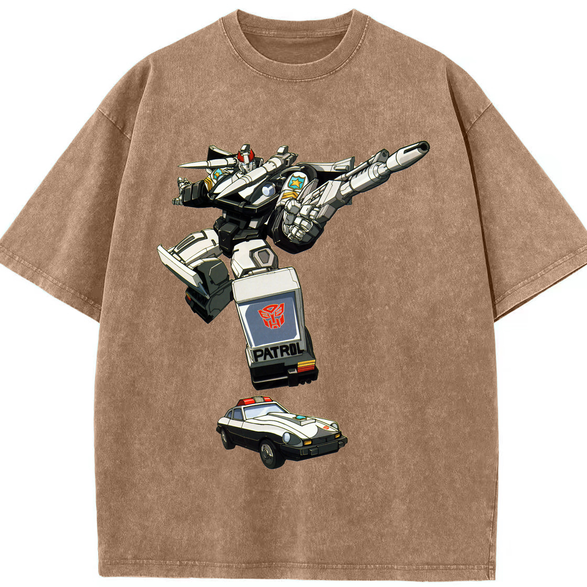 （画像用）  綿100% ヴィンテージ風 半袖Tシャツ（フロントプリント）