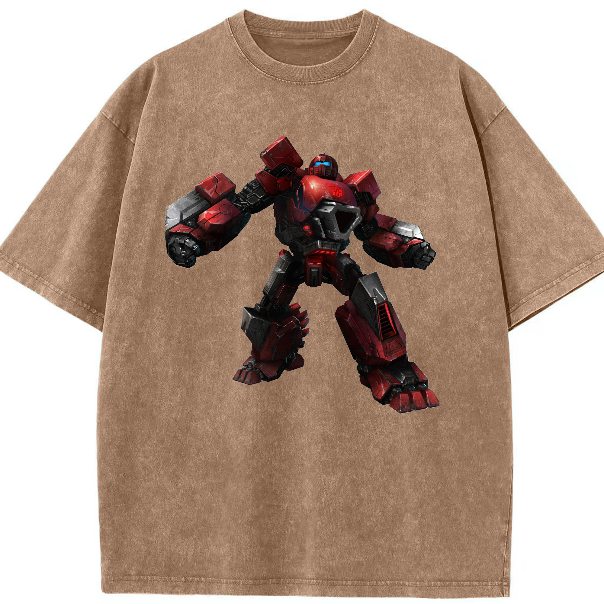 （画像用）  綿100% ヴィンテージ風 半袖Tシャツ（フロントプリント）