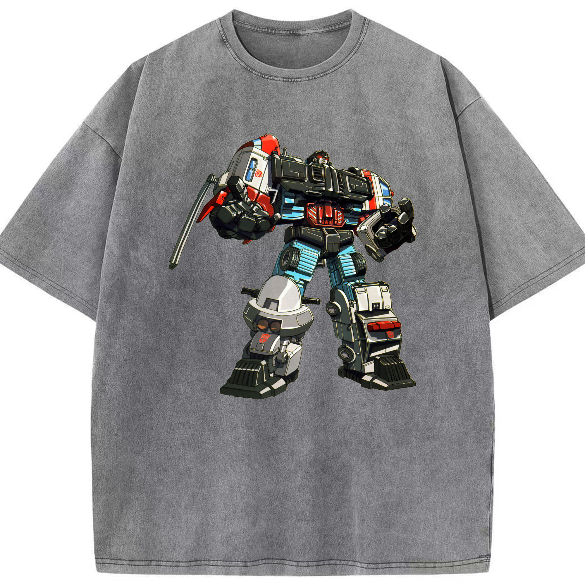 （画像用）  綿100% ヴィンテージ風 半袖Tシャツ（フロントプリント）