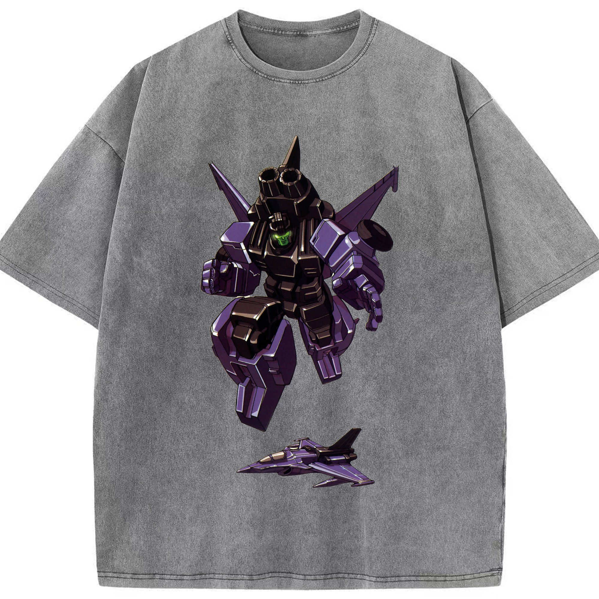 （画像用）  綿100% ヴィンテージ風 半袖Tシャツ（フロントプリント）
