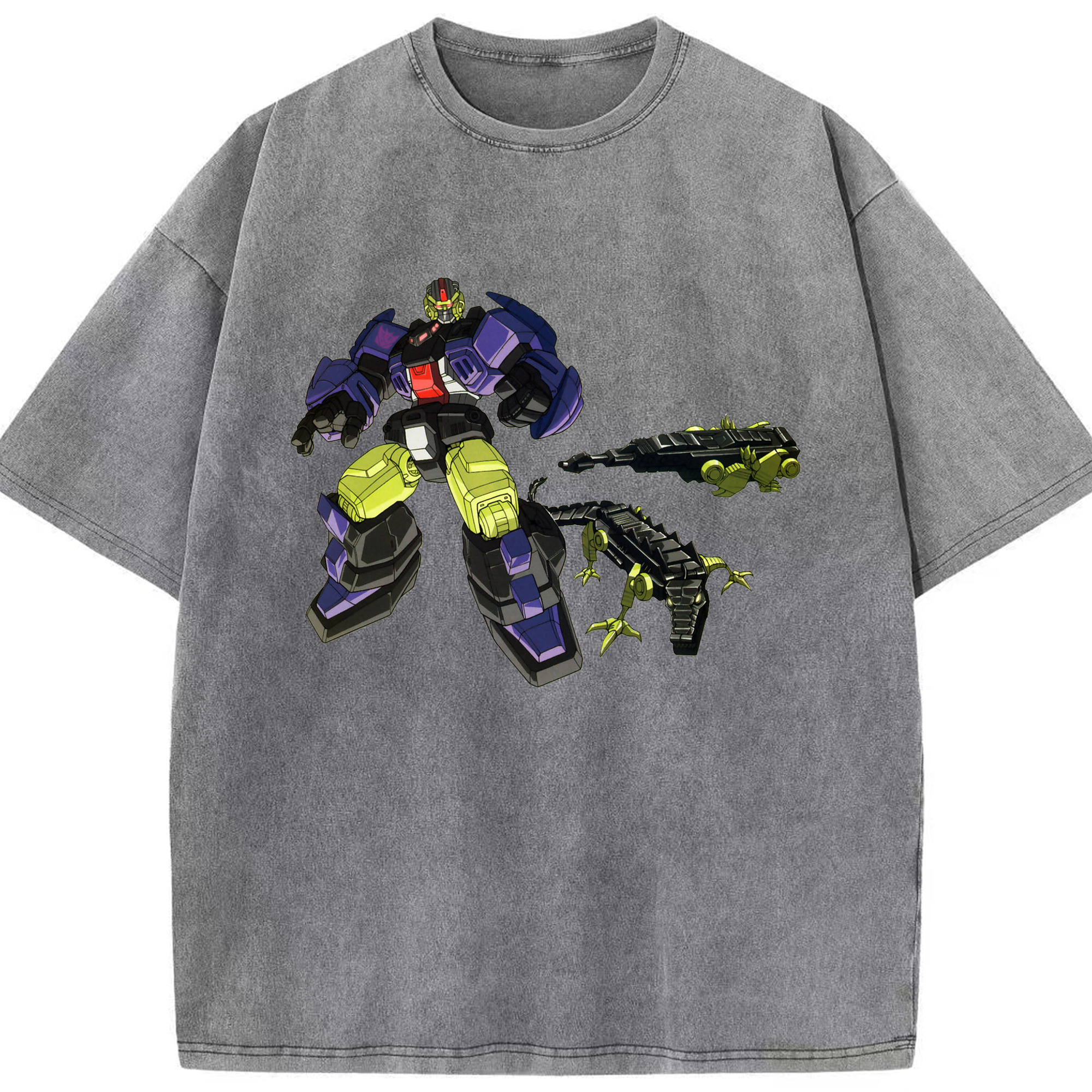 （画像用）  綿100% ヴィンテージ風 半袖Tシャツ（フロントプリント）