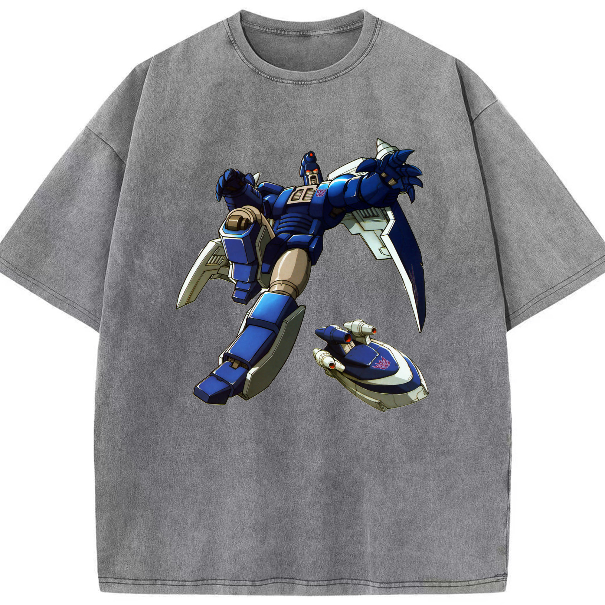 （画像用）  綿100% ヴィンテージ風 半袖Tシャツ（フロントプリント）