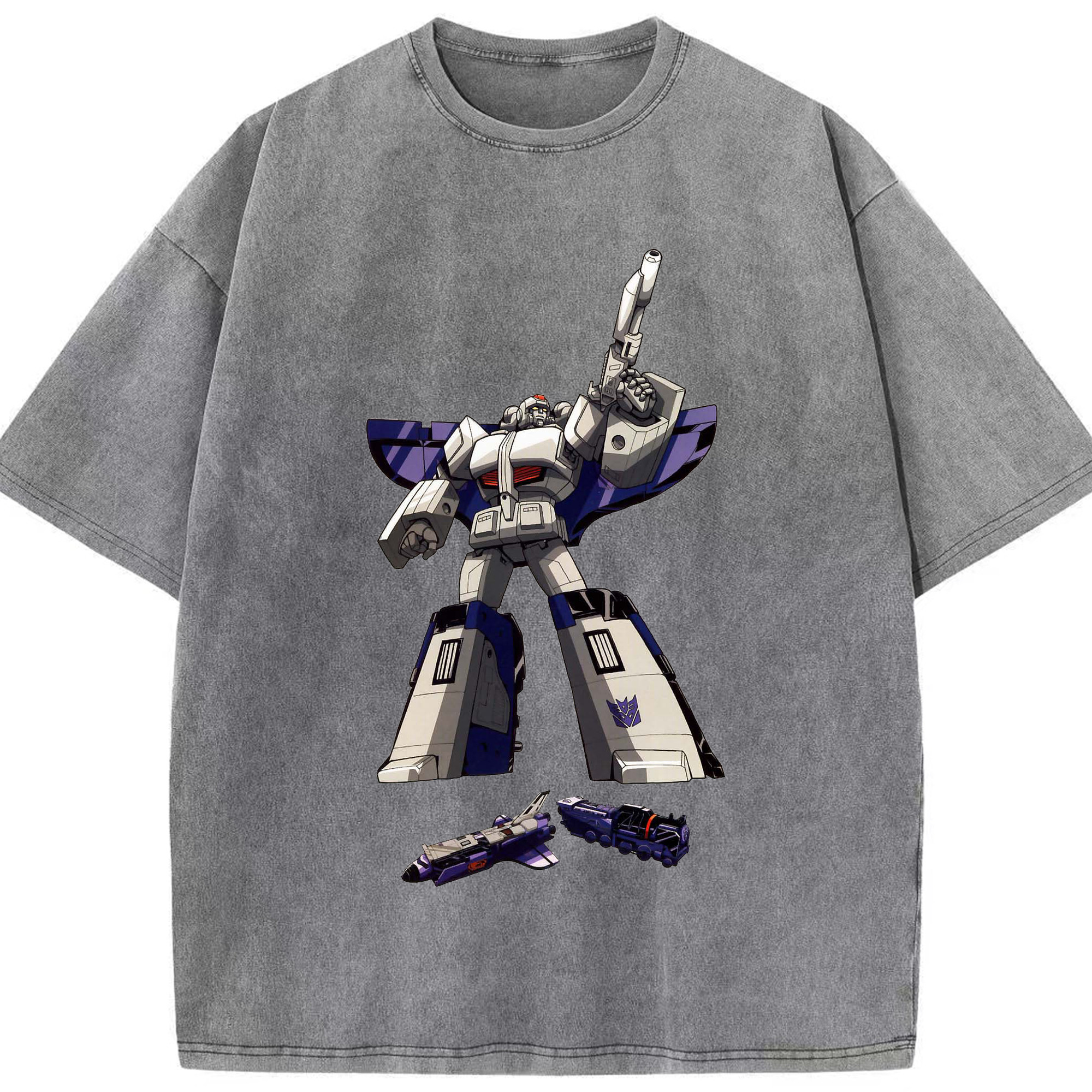 （画像用）  綿100% ヴィンテージ風 半袖Tシャツ（フロントプリント）