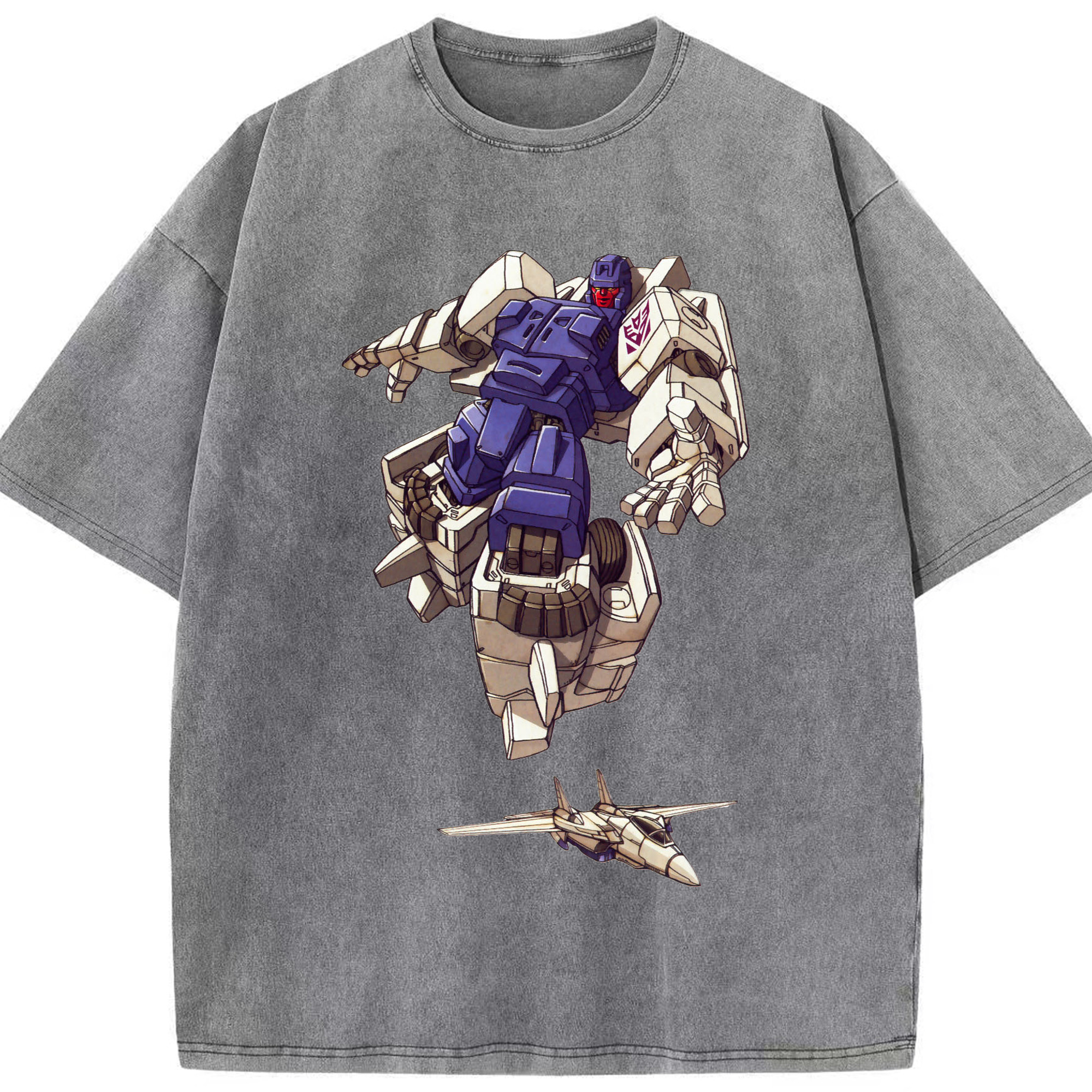 （画像用）  綿100% ヴィンテージ風 半袖Tシャツ（フロントプリント）