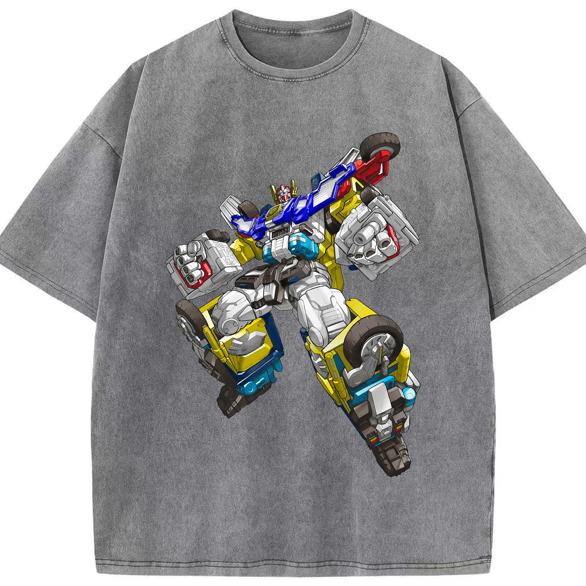 （画像用）  綿100% ヴィンテージ風 半袖Tシャツ（フロントプリント）