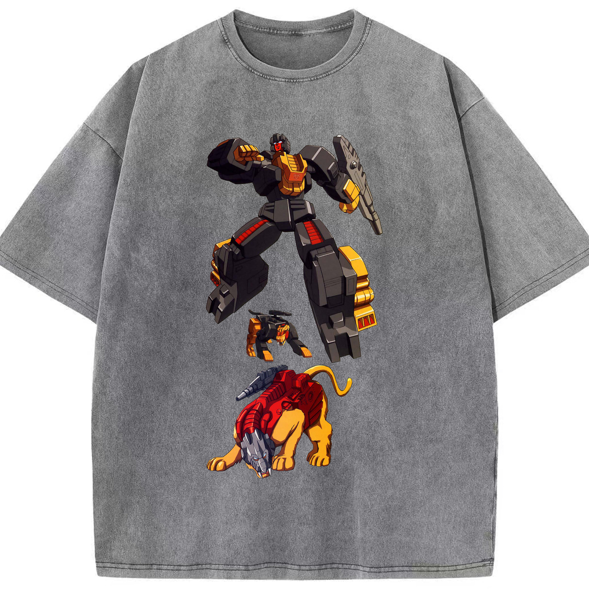 （画像用）  綿100% ヴィンテージ風 半袖Tシャツ（フロントプリント）