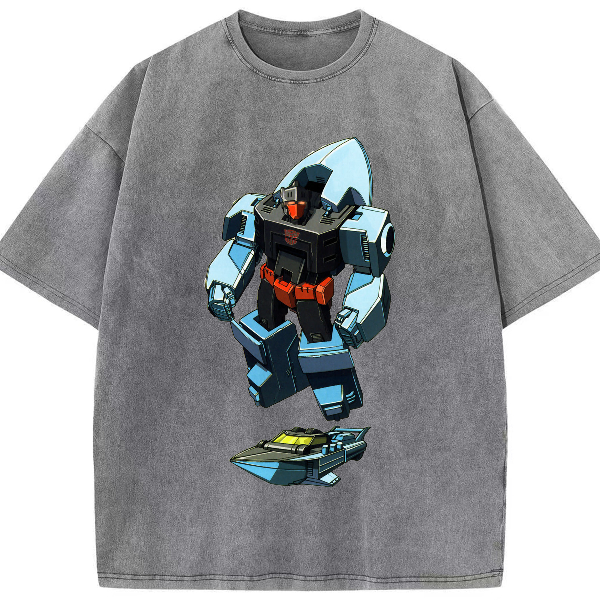 （画像用）  綿100% ヴィンテージ風 半袖Tシャツ（フロントプリント）