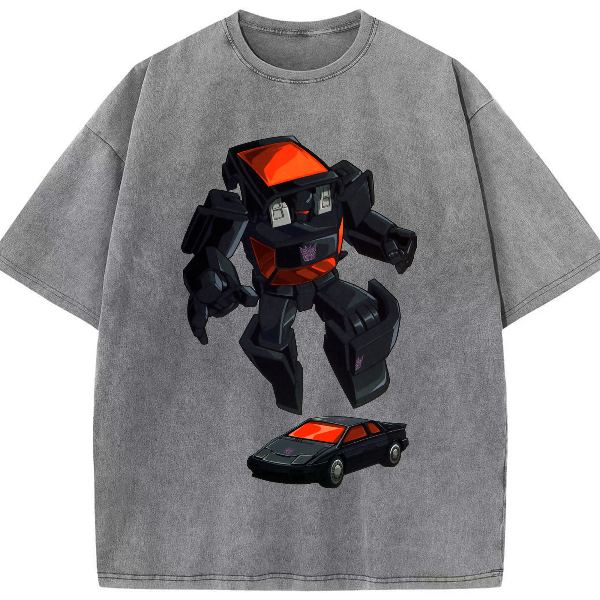 （画像用）  綿100% ヴィンテージ風 半袖Tシャツ（フロントプリント）