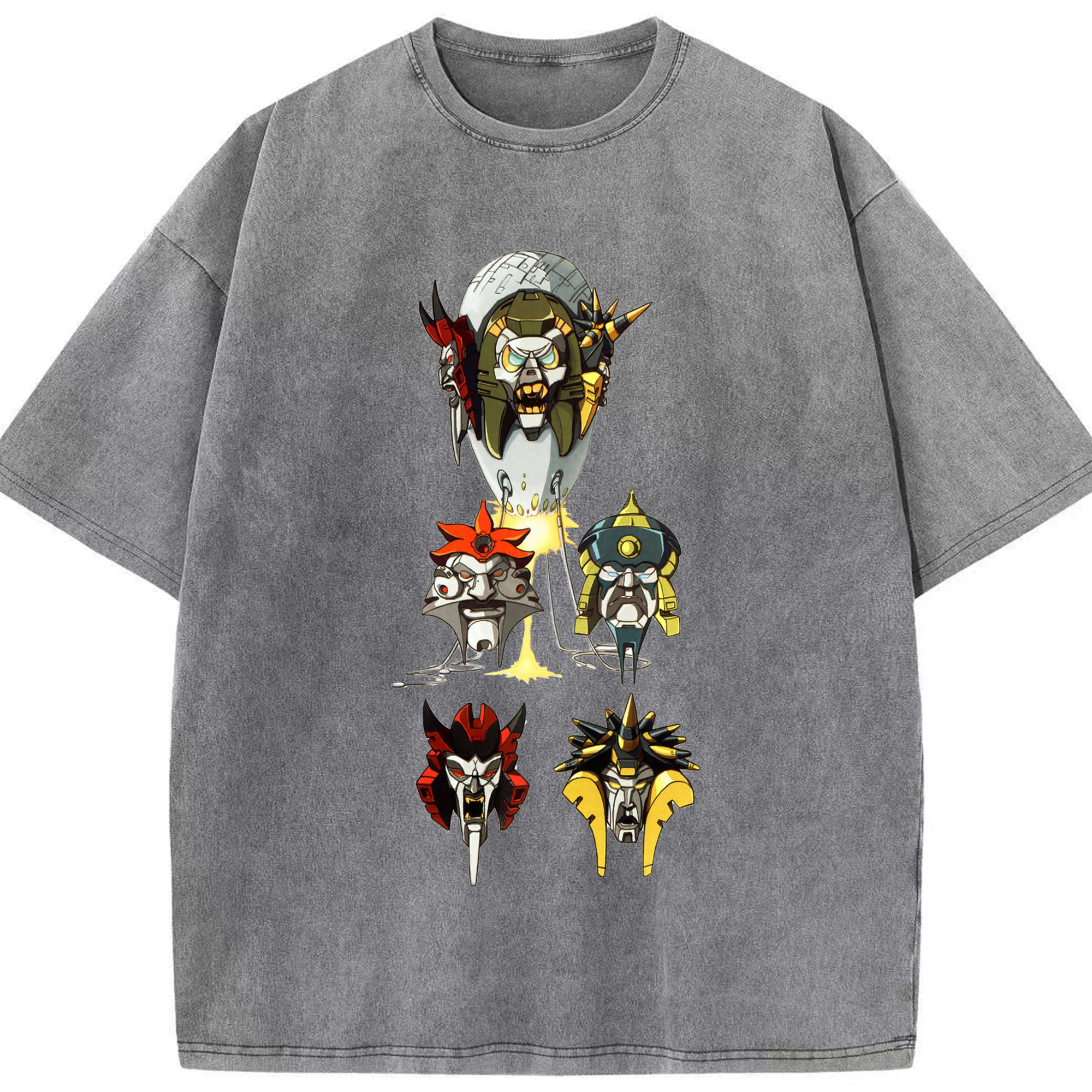 （画像用）  綿100% ヴィンテージ風 半袖Tシャツ（フロントプリント）