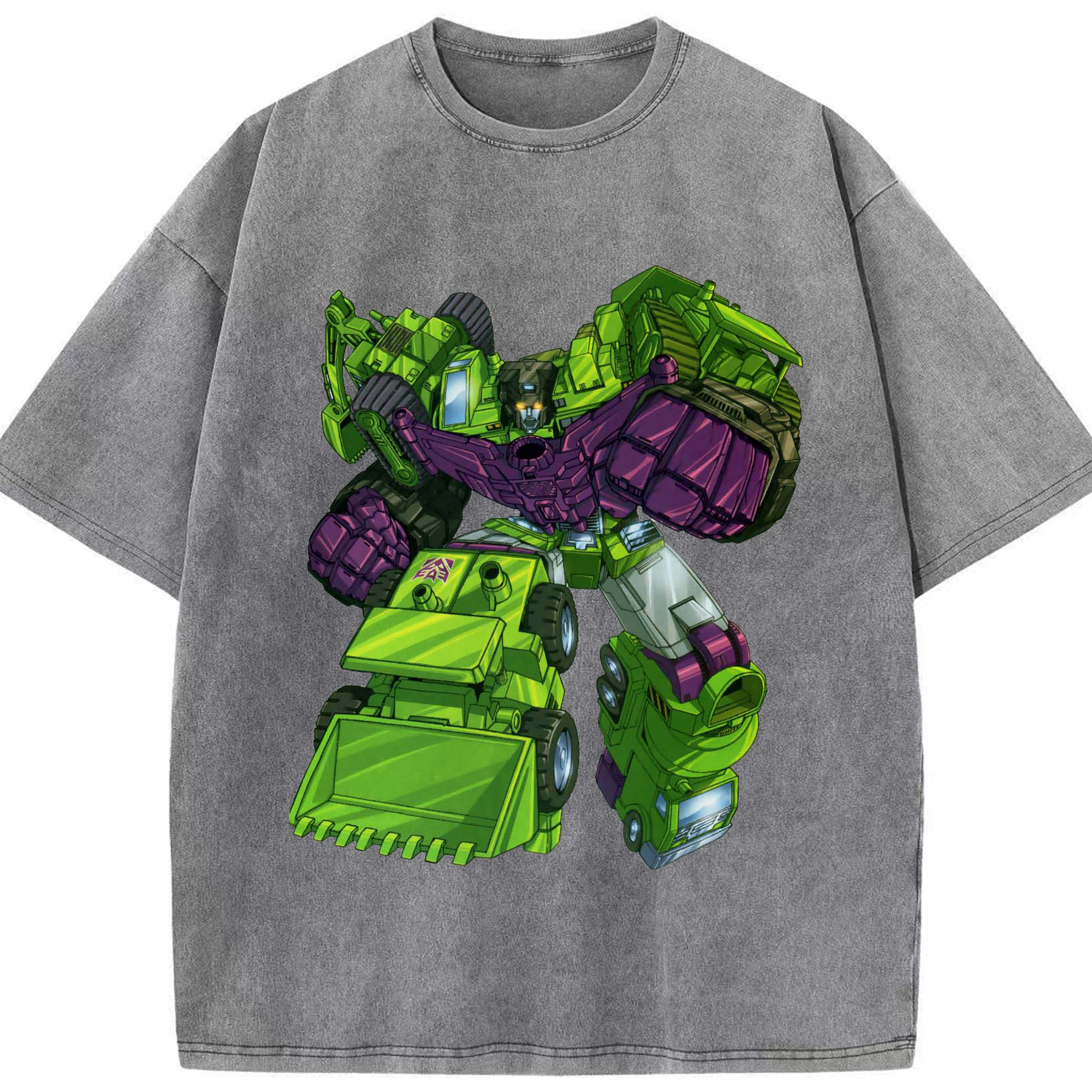 （画像用）  綿100% ヴィンテージ風 半袖Tシャツ（フロントプリント）